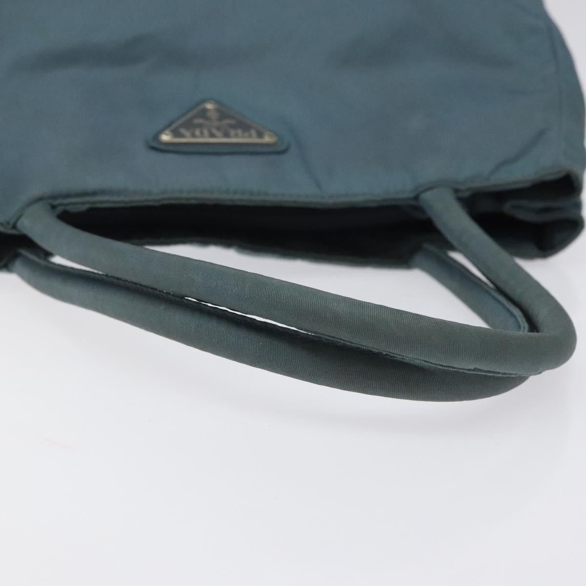 Prada Blue Synthetic Handbag (Pre-Owned) Size ONE SIZE - 6 Thumbnail