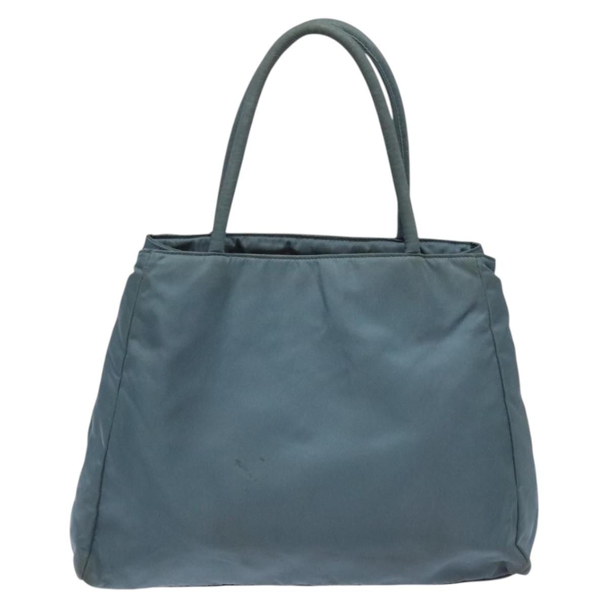 Prada Blue Synthetic Handbag (Pre-Owned) Size ONE SIZE - 2 Thumbnail
