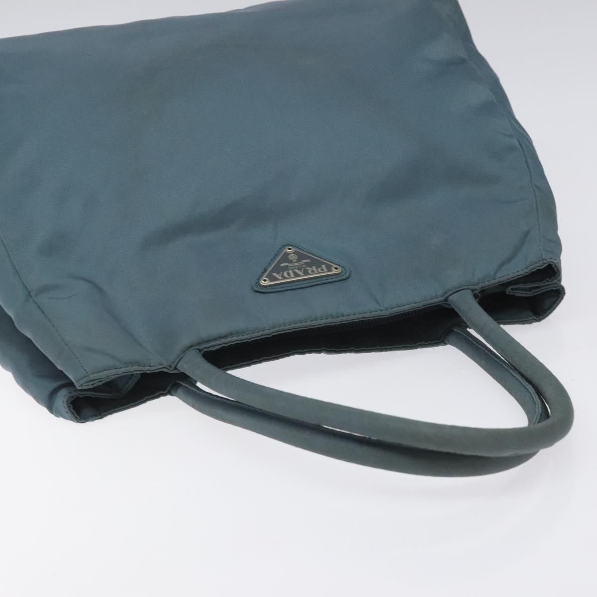 Prada Blue Synthetic Handbag (Pre-Owned) Size ONE SIZE - 5 Thumbnail