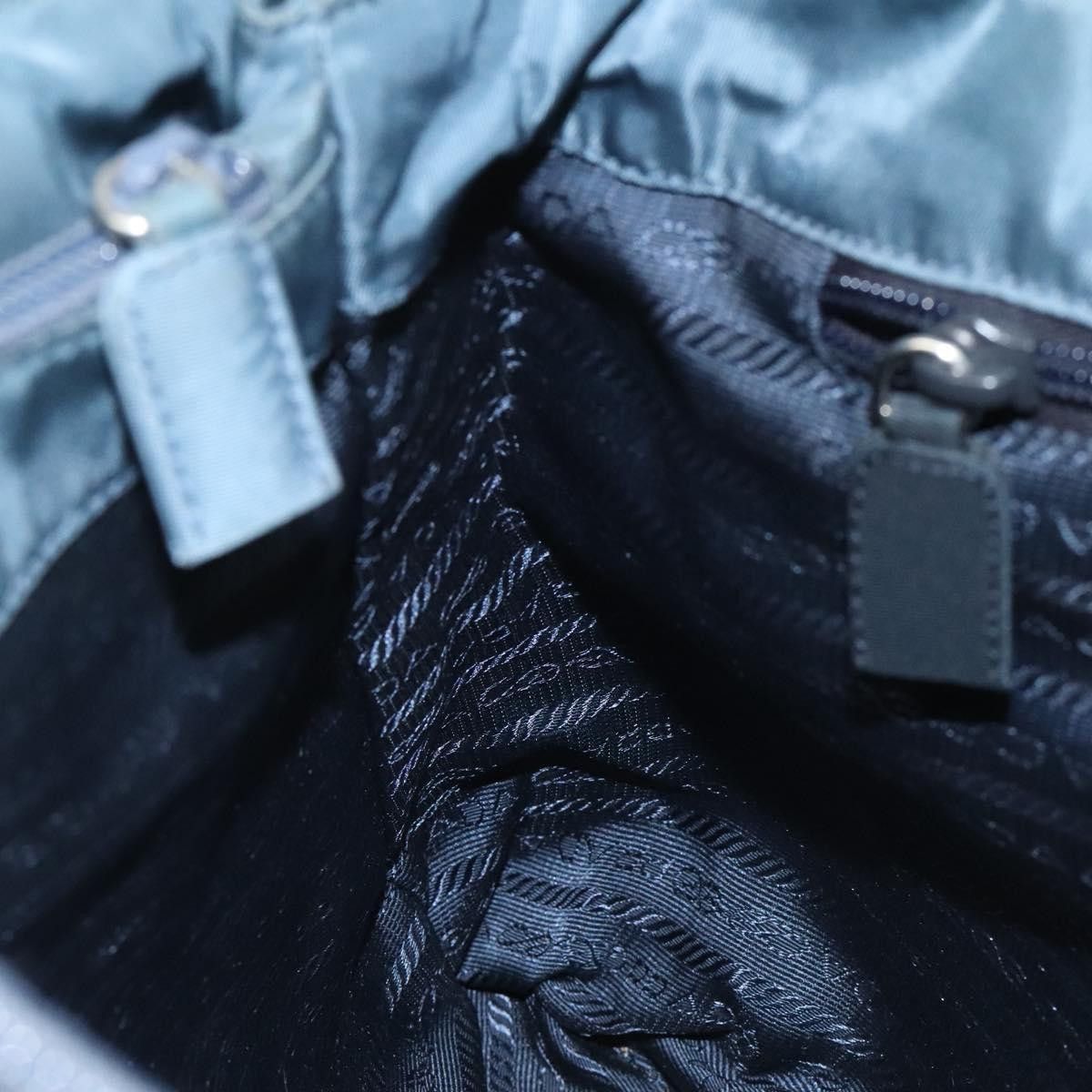 Prada Blue Synthetic Handbag (Pre-Owned) Size ONE SIZE - 17 Thumbnail