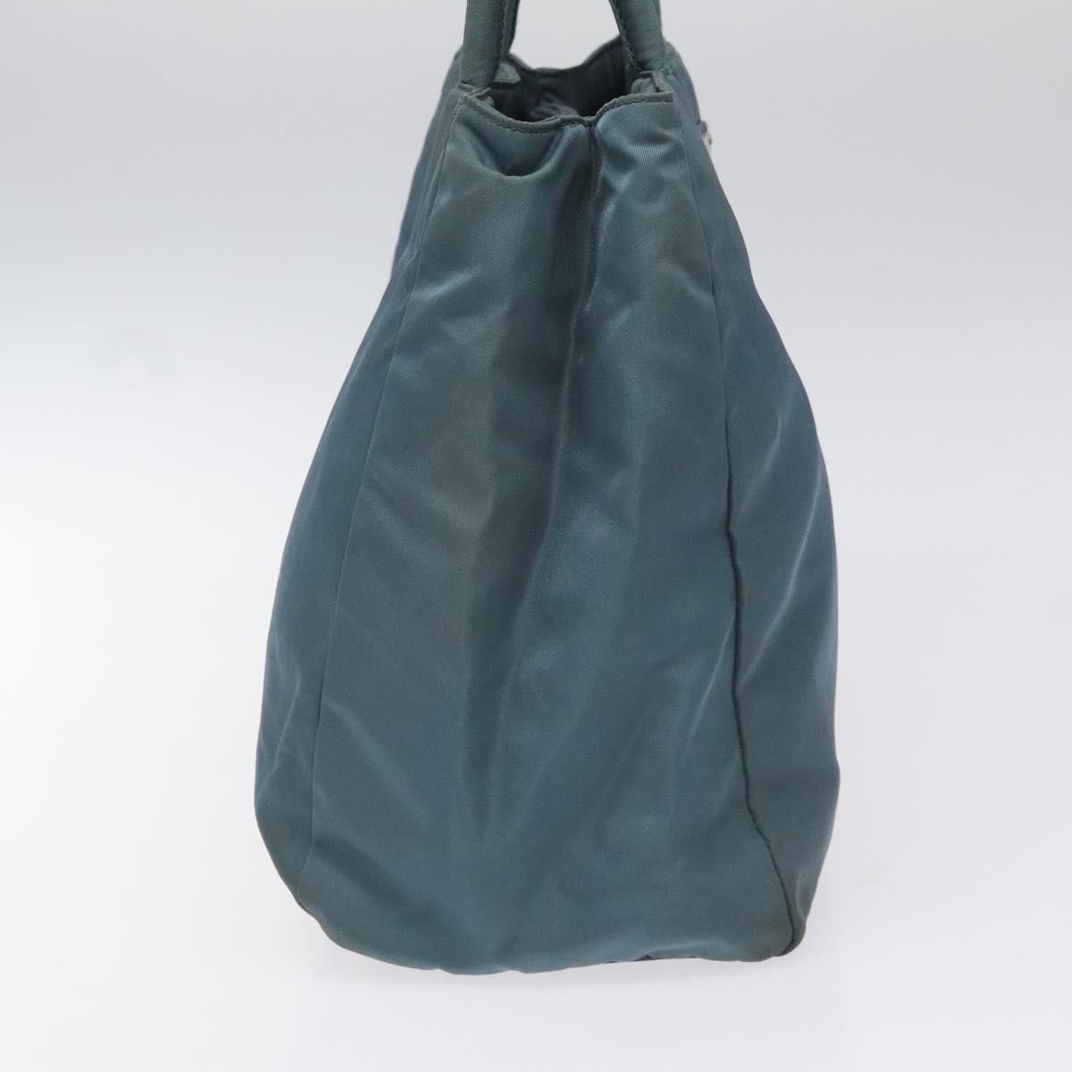 Prada Blue Synthetic Handbag (Pre-Owned) Size ONE SIZE - 3 Thumbnail