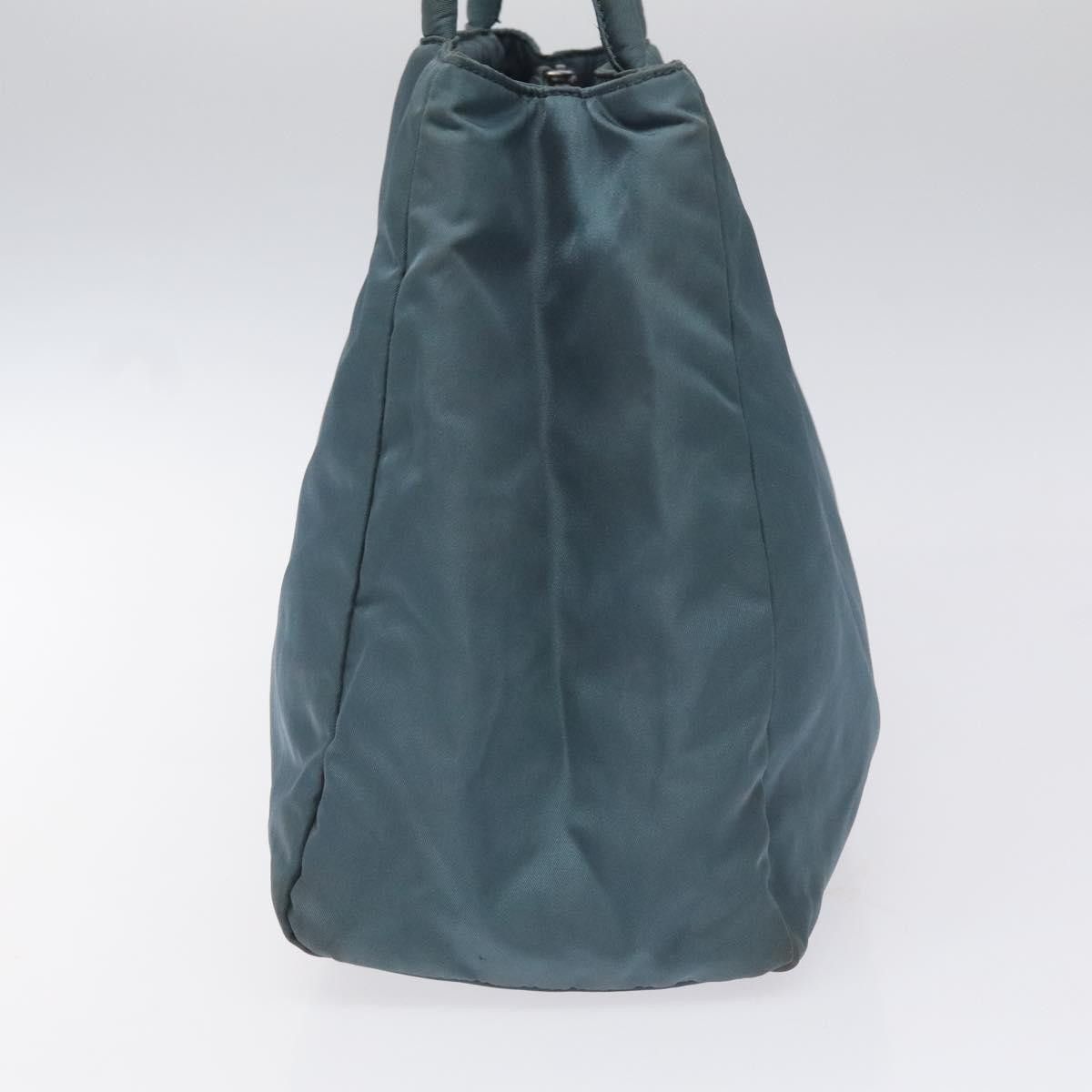 Prada Blue Synthetic Handbag (Pre-Owned) Size ONE SIZE - 4 Thumbnail