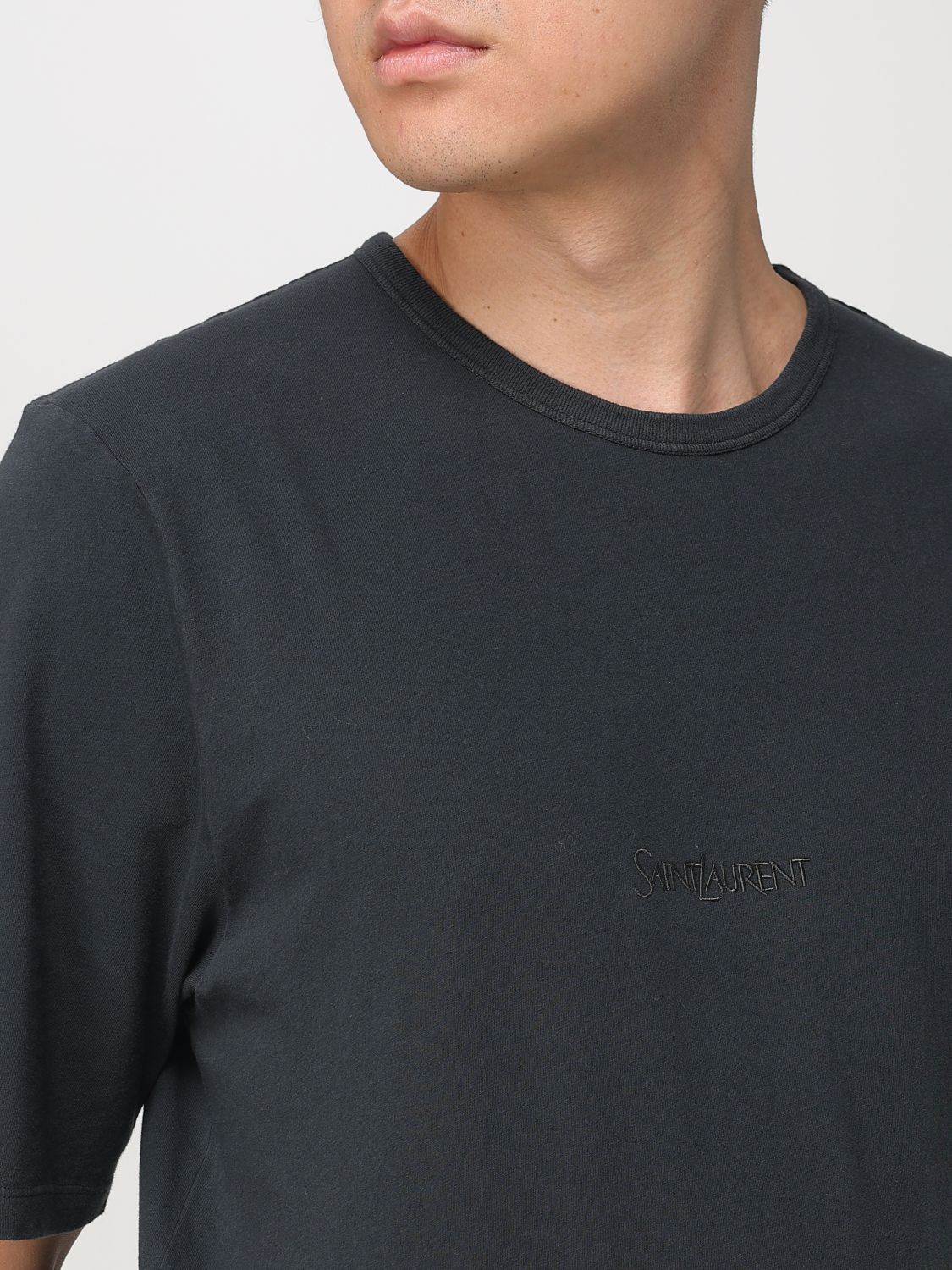 Saint Laurent Paris Saint Laurent T-Shirt Men Black Size US L / EU 52-54 / 3 - 4 Thumbnail
