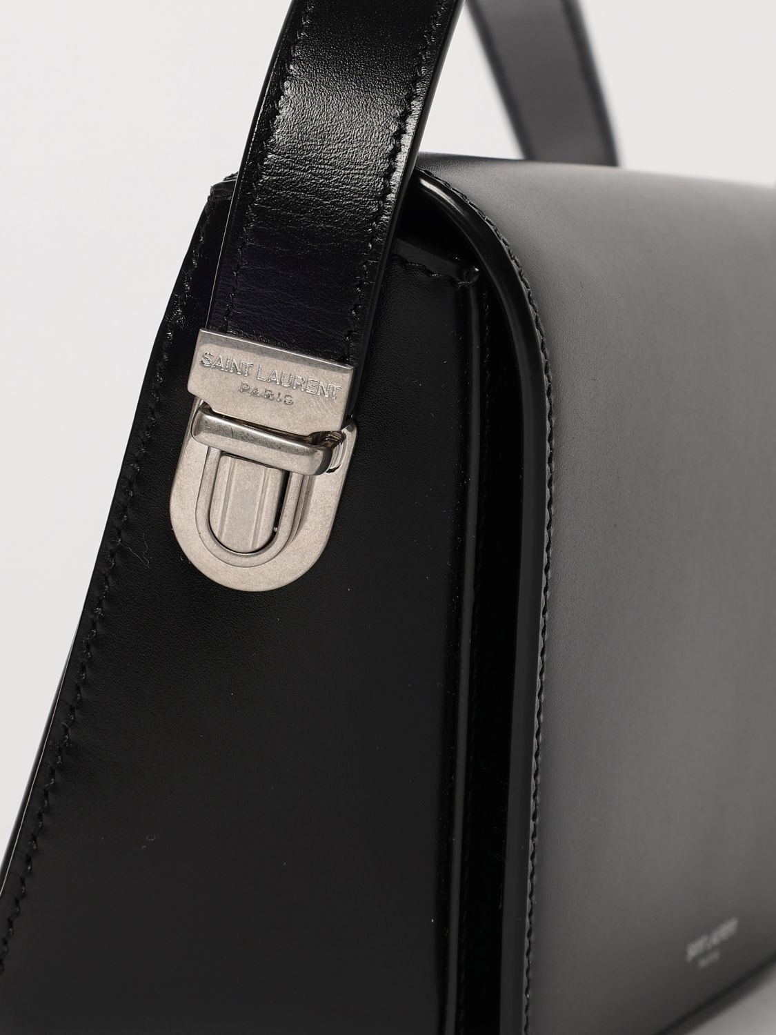 Saint Laurent Paris Saint Laurent Shoulder Bag Men Black Size ONE SIZE - 4 Thumbnail