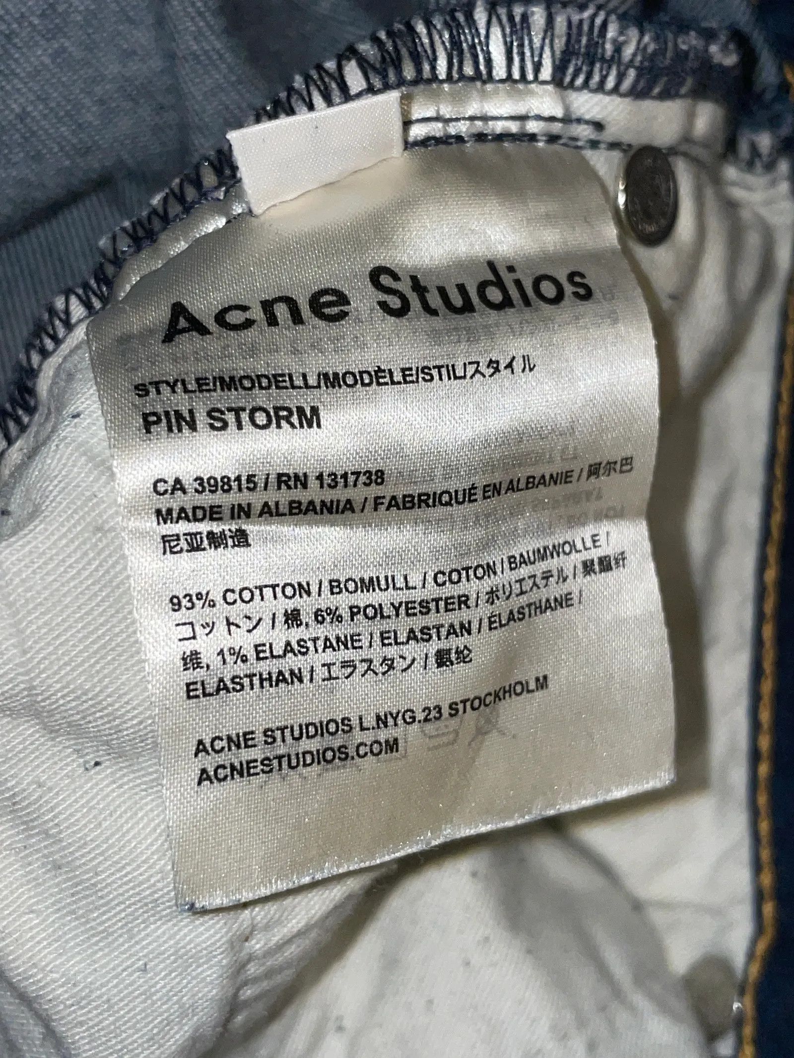 Acne Studios Acne Studios Jeans Size 24" / US 00 / IT 34 - 3 Thumbnail