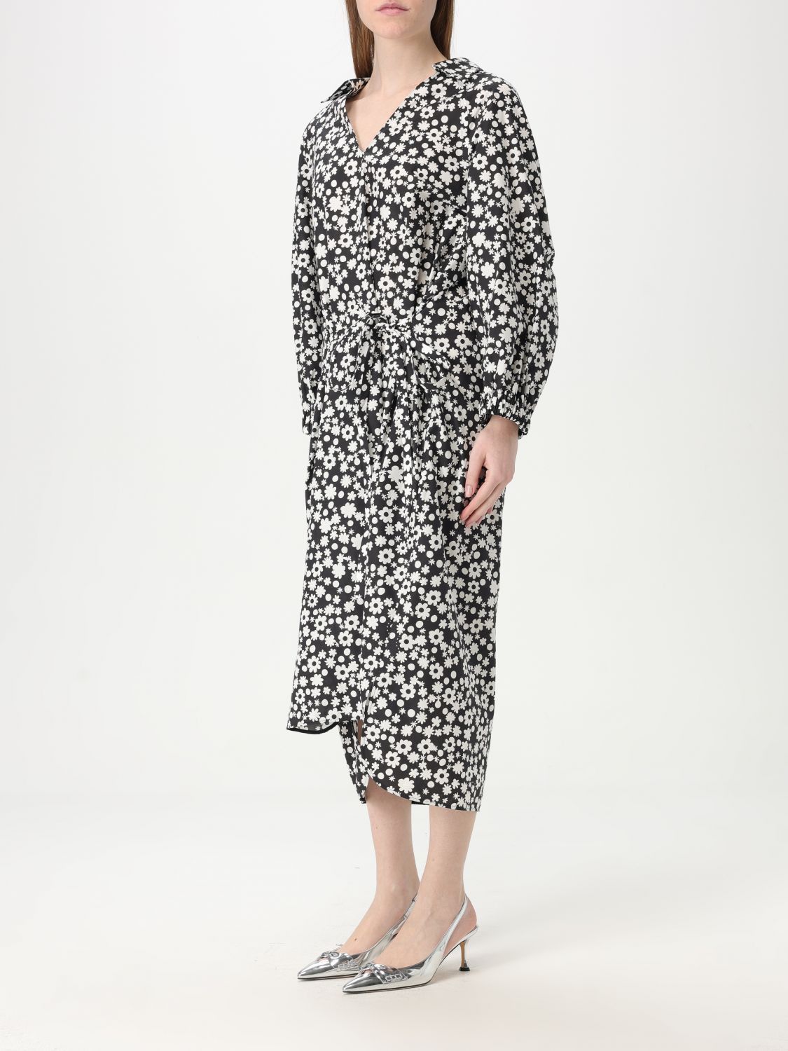 Marni Marni Dress Woman Black Size XL / US 12-14 / IT 48-50 - 3 Thumbnail