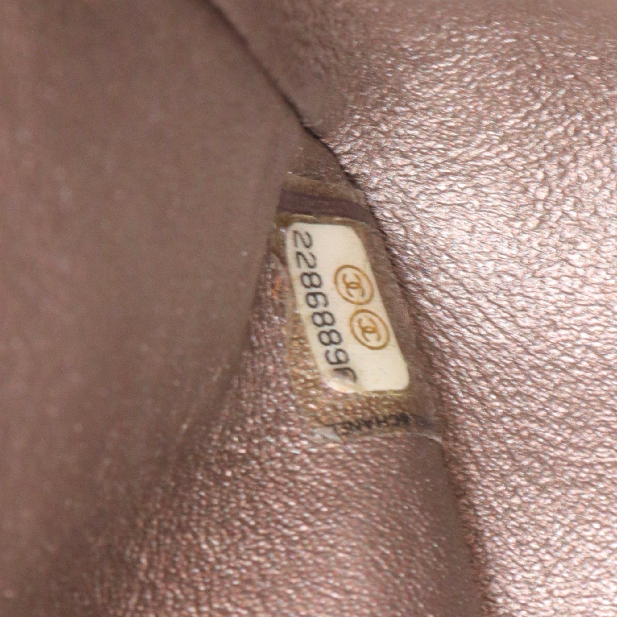 Chanel CHANEL - Chanel Classique/Timeless double flap handbag in gold caviar leather Size ONE SIZE - 11 Thumbnail