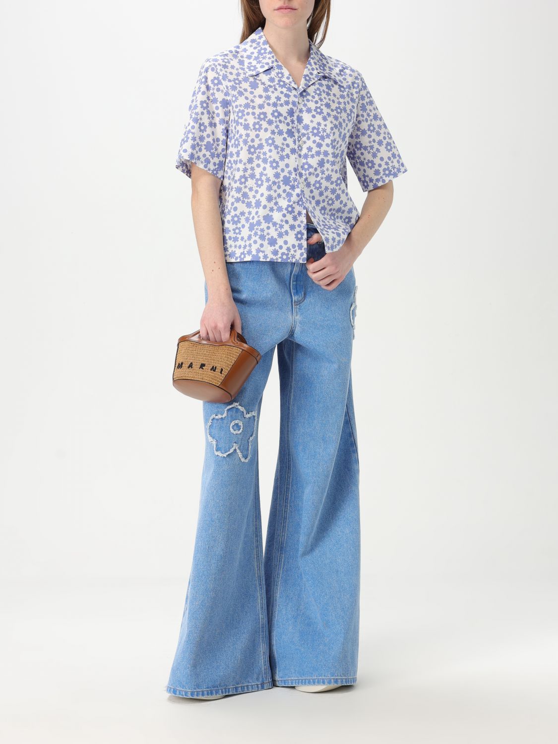 Marni Shirt Woman Blue