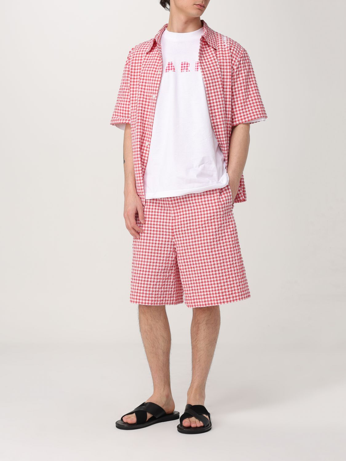 Marni Marni Shirt Men Red Size US M / EU 48-50 / 2 - 2 Thumbnail