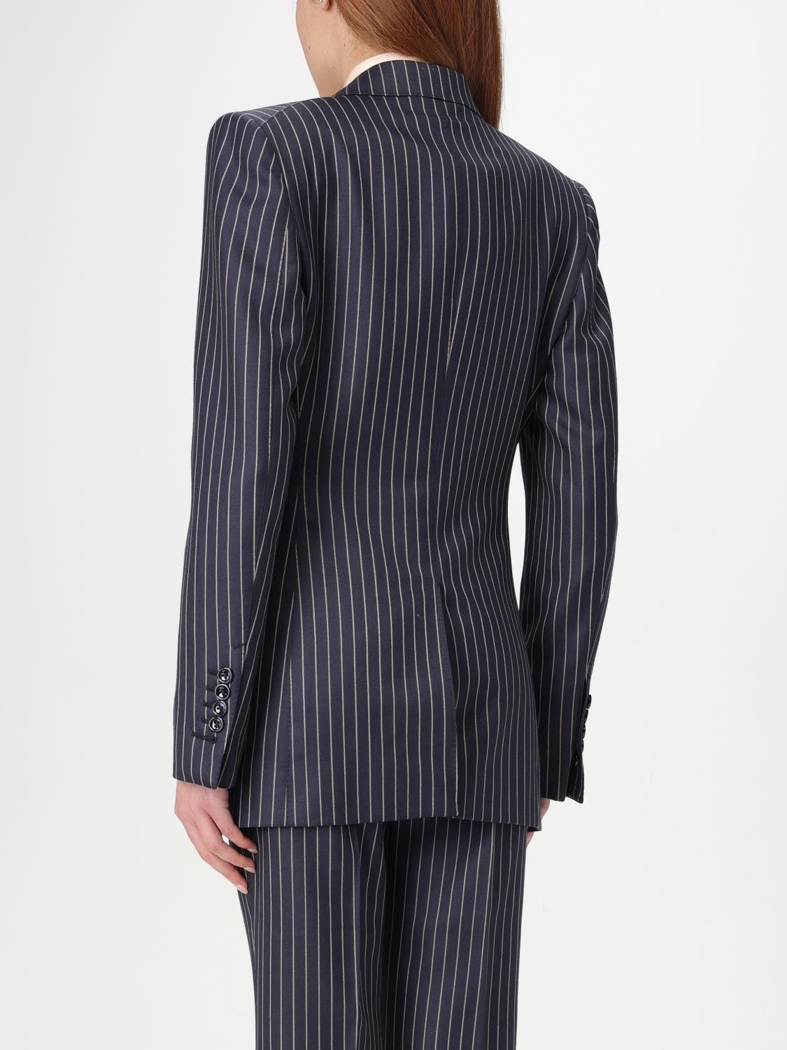 Tom Ford Tom Ford Jacket Woman Blue Size M / US 6-8 / IT 42-44 - 3 Thumbnail