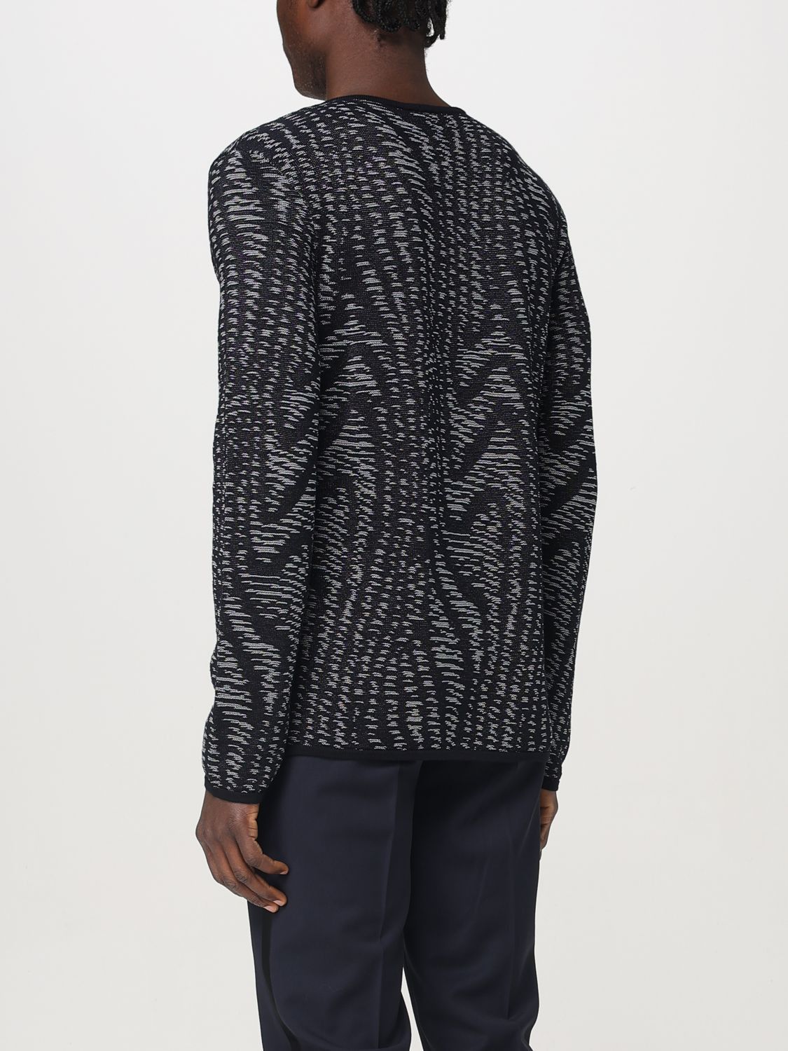 Giorgio Armani Giorgio Armani Sweater Men Blue Size US L / EU 52-54 / 3 - 2 Thumbnail