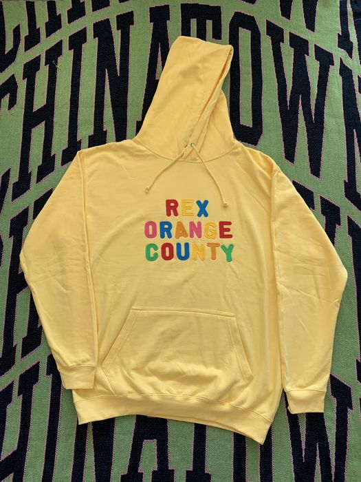 Rex orange county online yellow hoodie