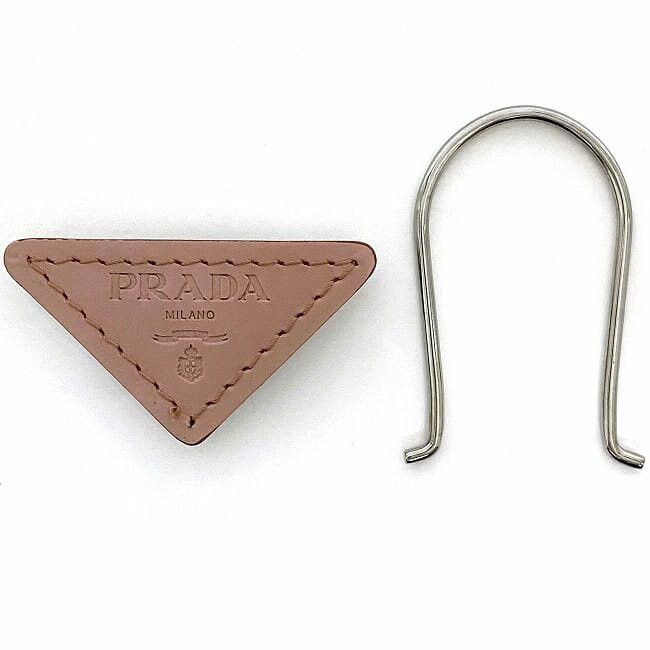 Prada PRADA Pink Metal Size ONE SIZE - 3 Thumbnail