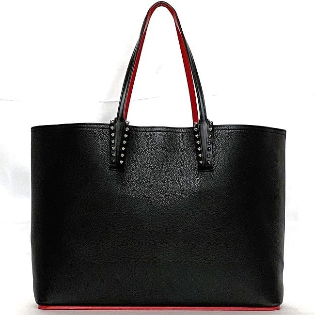 Christian Louboutin CHRISTIAN LOUBOUTIN Tote Bag Black Leather Size ONE SIZE - 3 Thumbnail