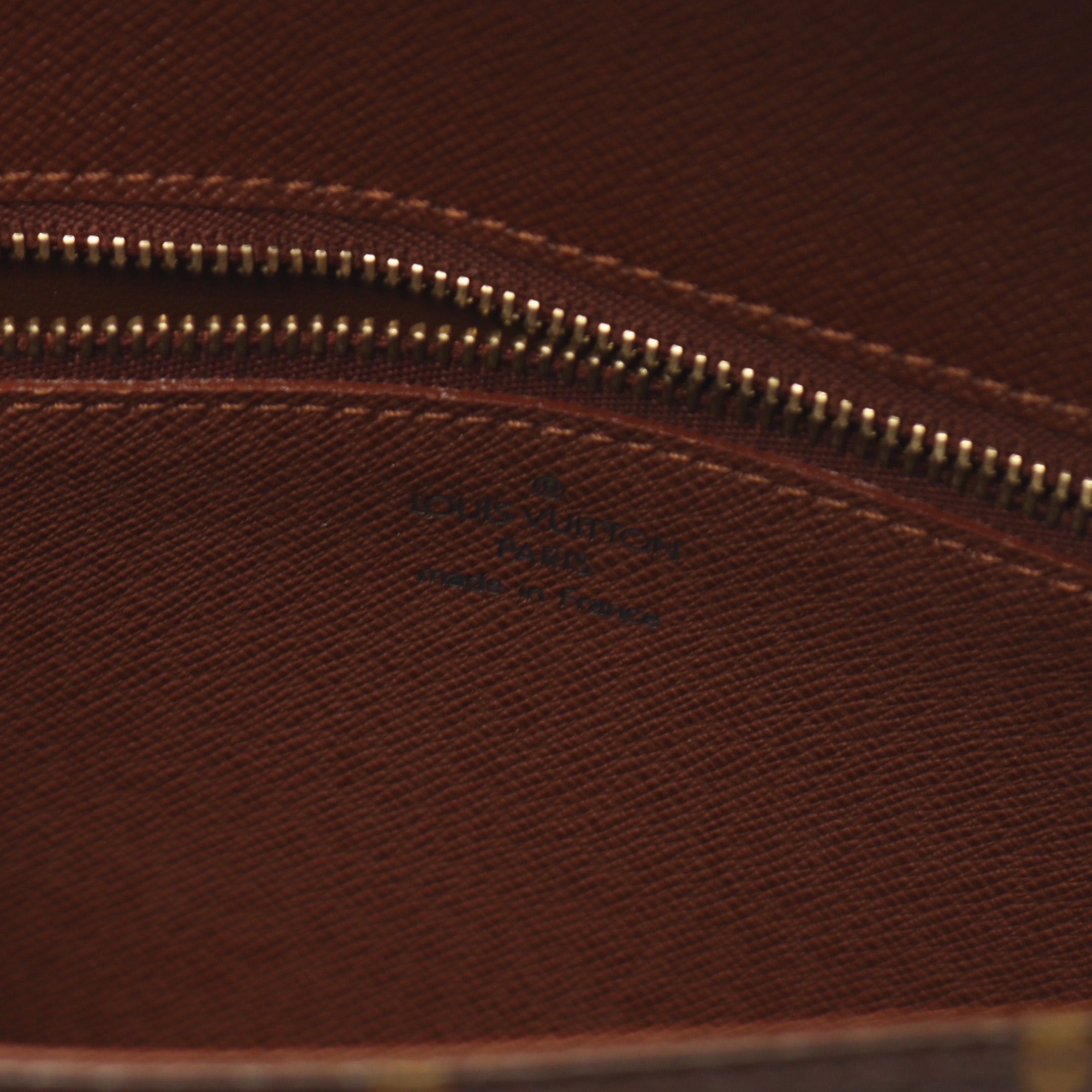 Louis Vuitton Louis Vuitton Sun Crew Gm Monogram Shoulder Bag Leather Brown Size ONE SIZE - 4 Thumbnail