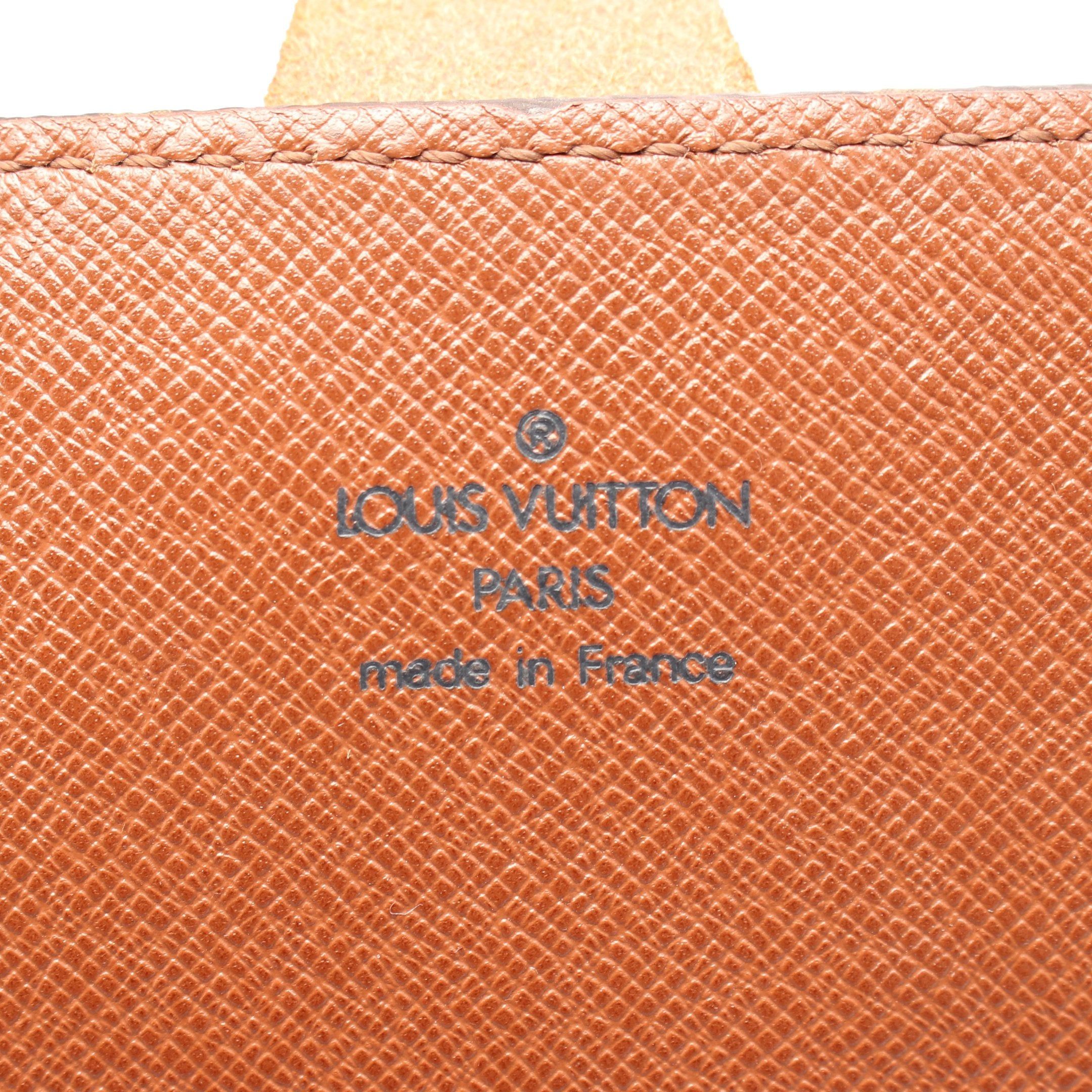 Louis Vuitton Louis Vuitton Cartesier Mm Monogram Shoulder Bag Leather Brown Size ONE SIZE - 4 Thumbnail