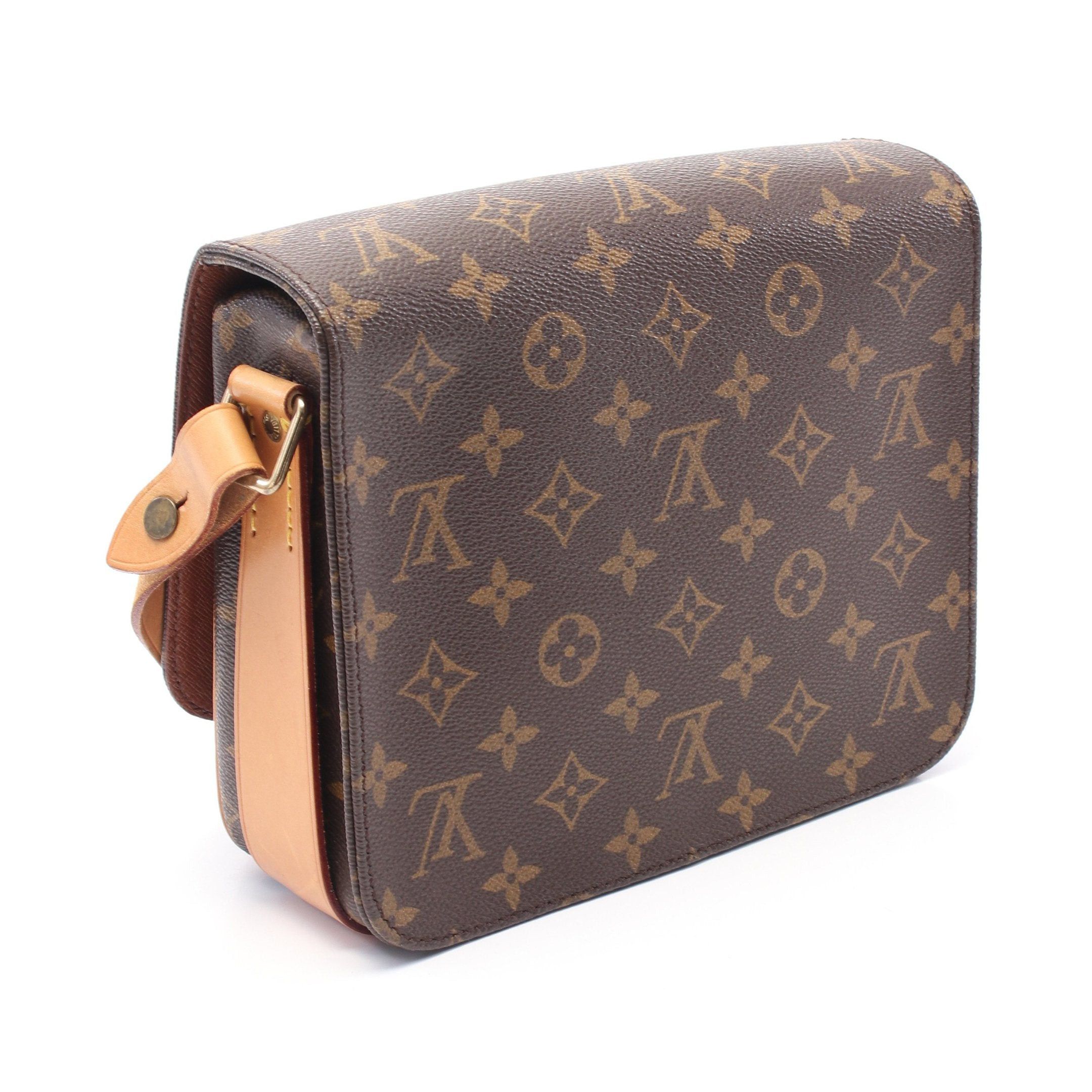 Louis Vuitton Louis Vuitton Cartesier Mm Monogram Shoulder Bag Leather Brown Size ONE SIZE - 2 Thumbnail