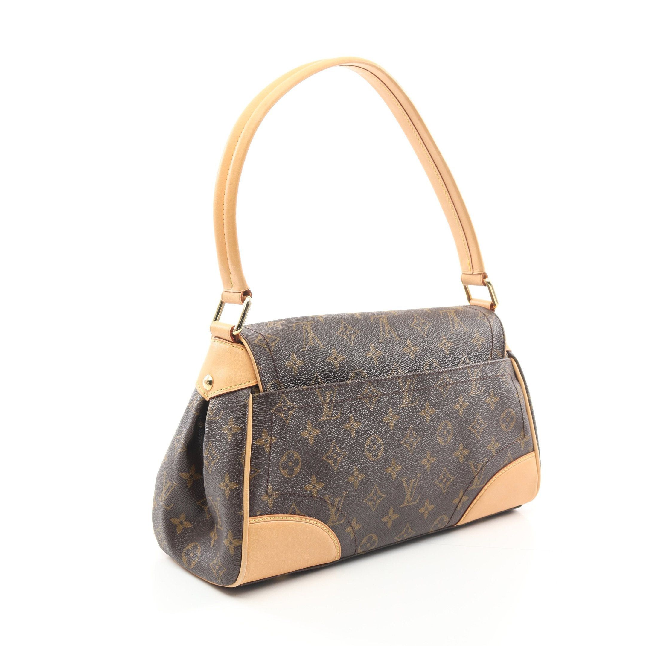 Louis Vuitton Louis Vuitton Beverly Mm Monogram Shoulder Bag Leather Brown Size ONE SIZE - 2 Thumbnail