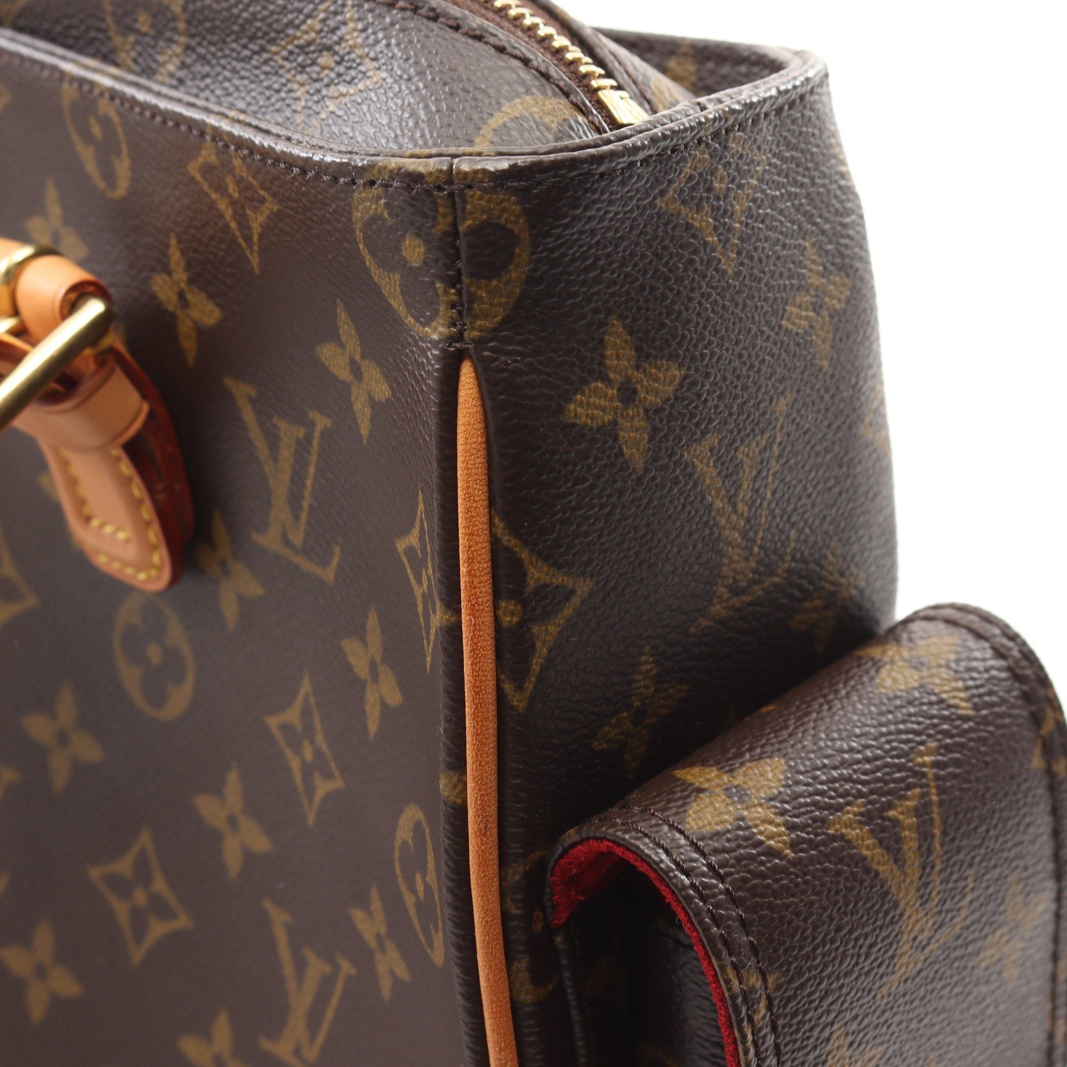 Louis Vuitton Louis Vuitton Multi-Priest Monogram Handbag Leather Brown Size ONE SIZE - 8 Thumbnail