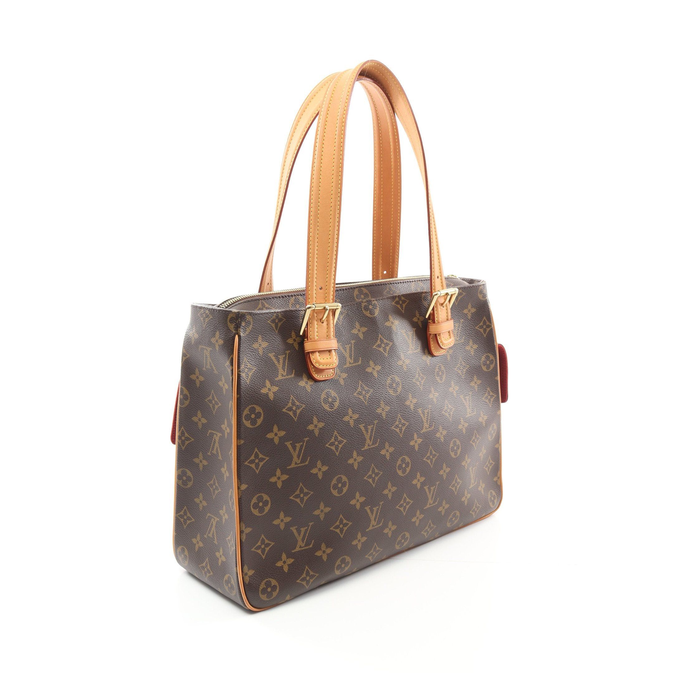 Louis Vuitton Louis Vuitton Multi-Priest Monogram Handbag Leather Brown Size ONE SIZE - 2 Thumbnail
