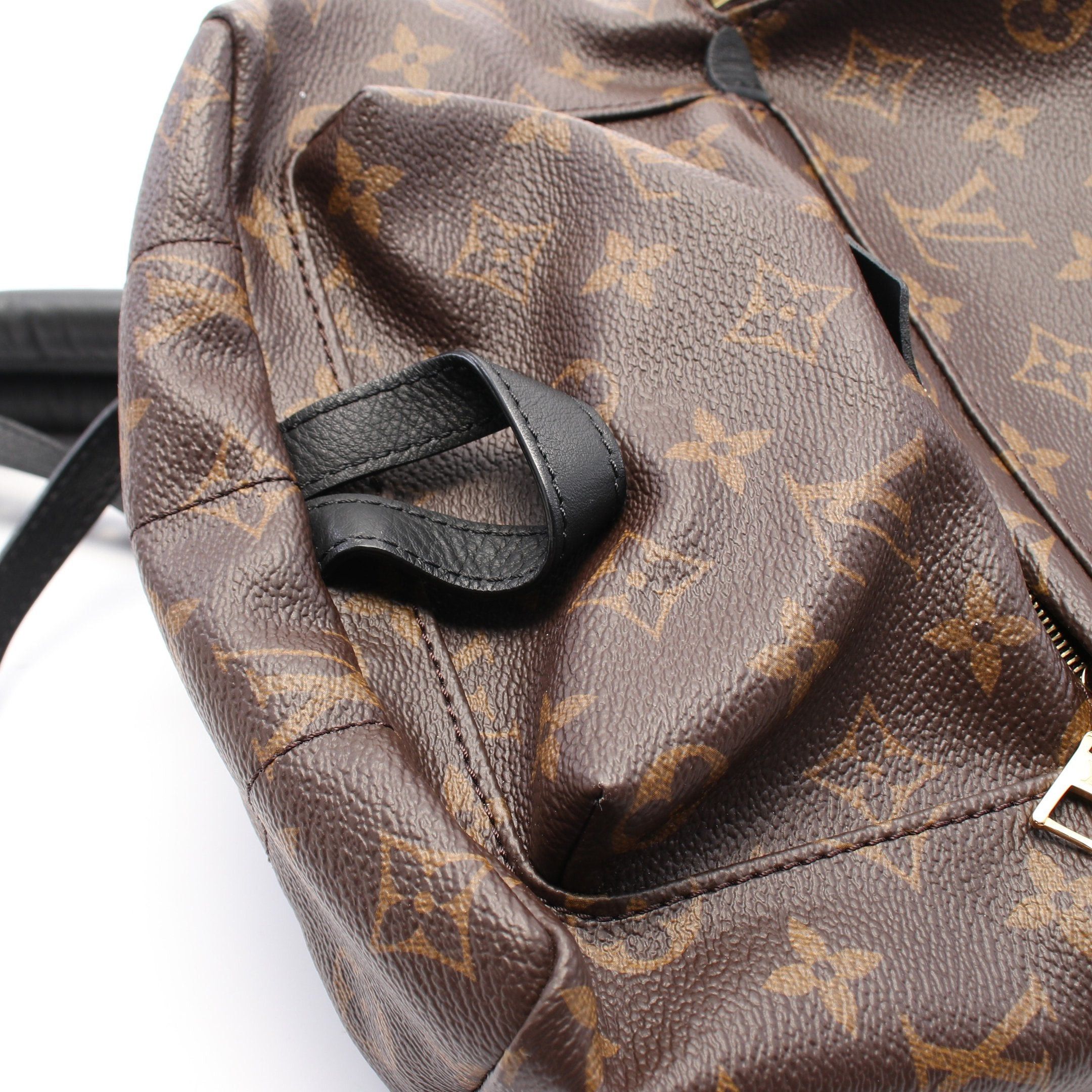 Louis Vuitton Louis Vuitton Palm Springs Backpack Pm Monogram Rucksack Leather Brown Black Size ONE SIZE - 6 Thumbnail