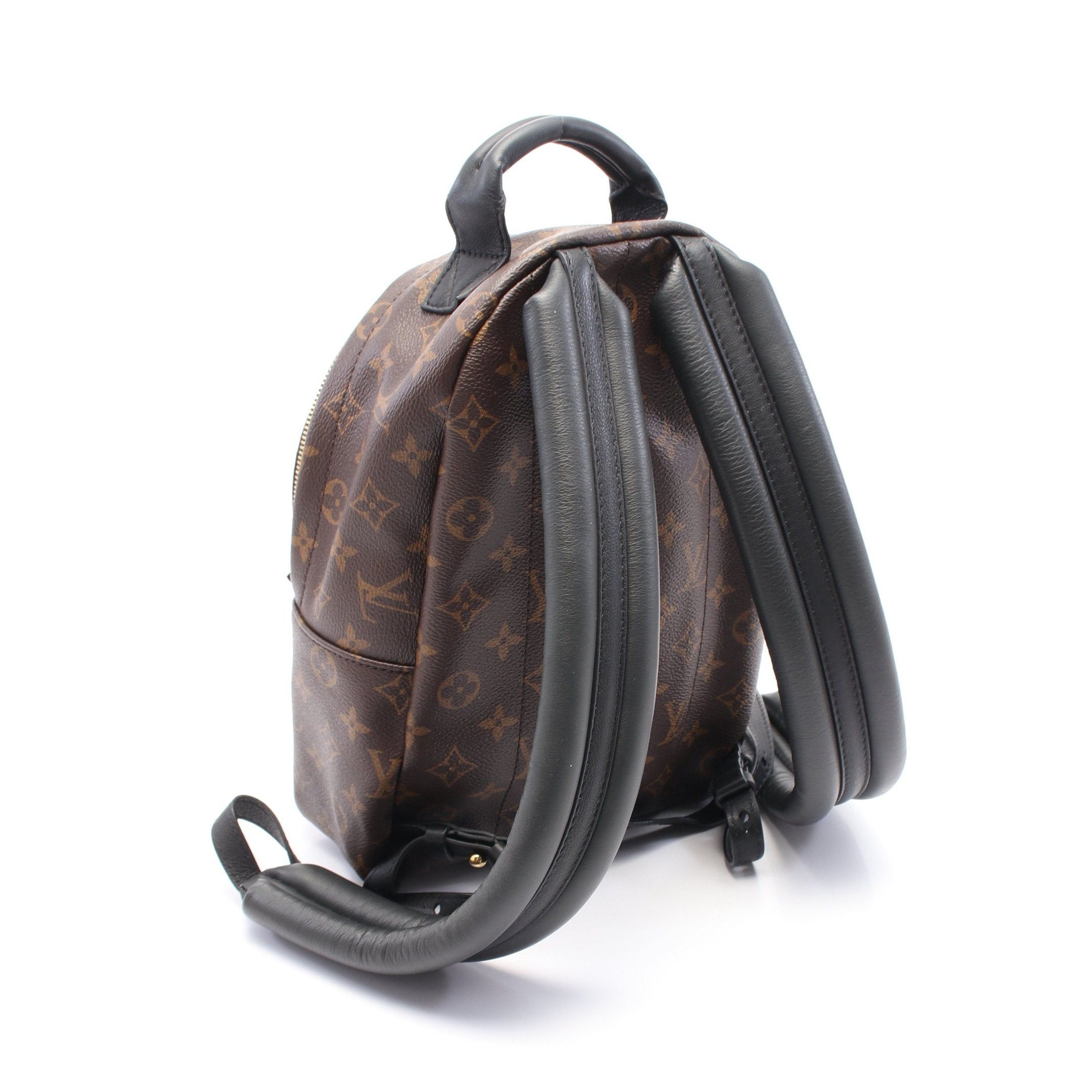 Louis Vuitton Louis Vuitton Palm Springs Backpack Pm Monogram Rucksack Leather Brown Black Size ONE SIZE - 2 Thumbnail