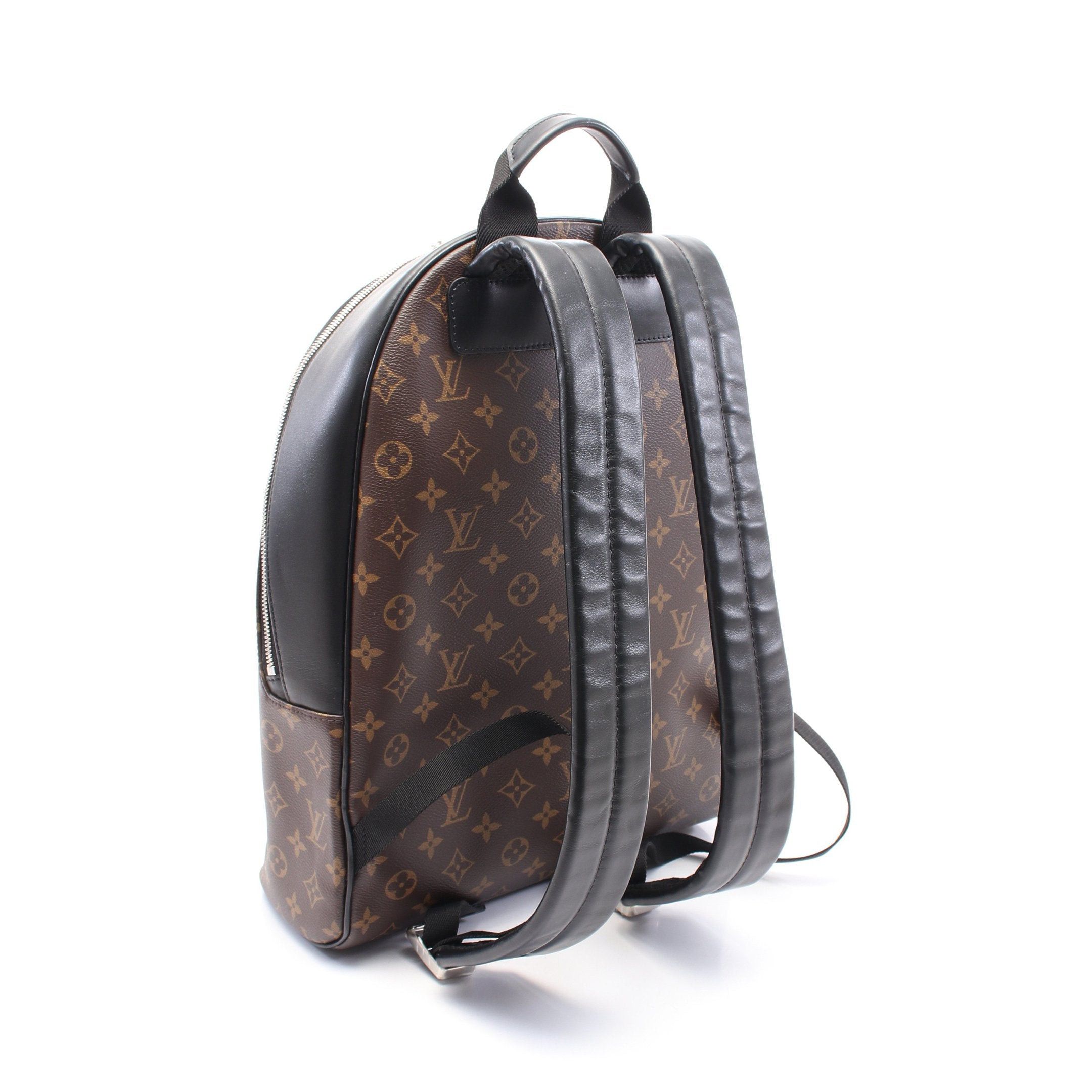 Louis Vuitton Louis Vuitton Josh Nv Monogram Macassar Backpack Rucksack Leather Brown Black Size ONE SIZE - 2 Thumbnail