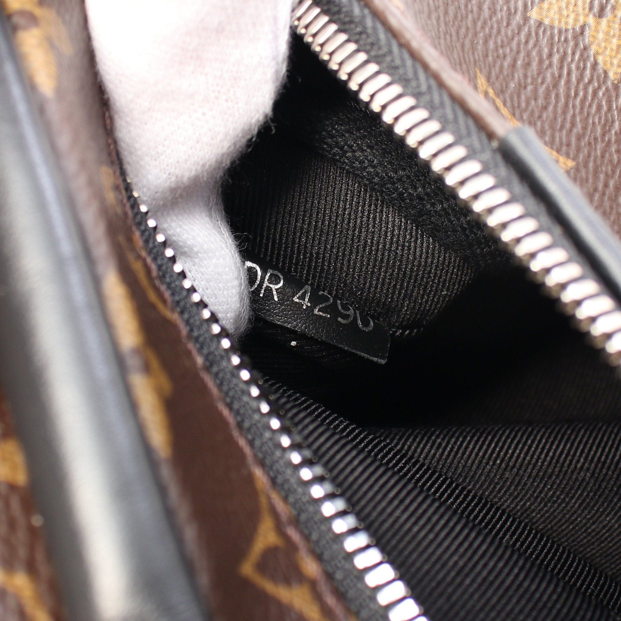 Louis Vuitton Louis Vuitton Josh Nv Monogram Macassar Backpack Rucksack Leather Brown Black Size ONE SIZE - 5 Thumbnail