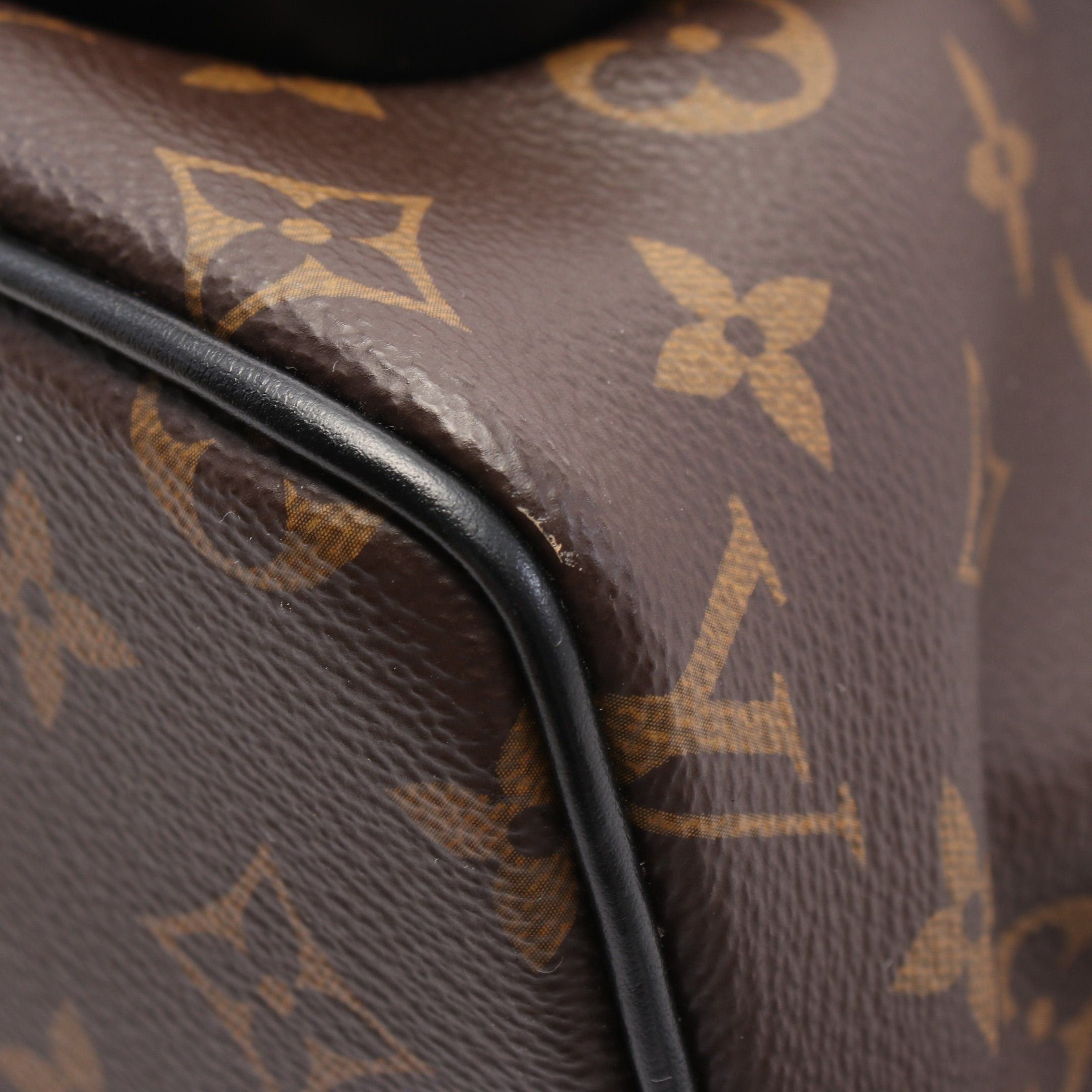 Louis Vuitton Louis Vuitton Josh Nv Monogram Macassar Backpack Rucksack Leather Brown Black Size ONE SIZE - 6 Thumbnail