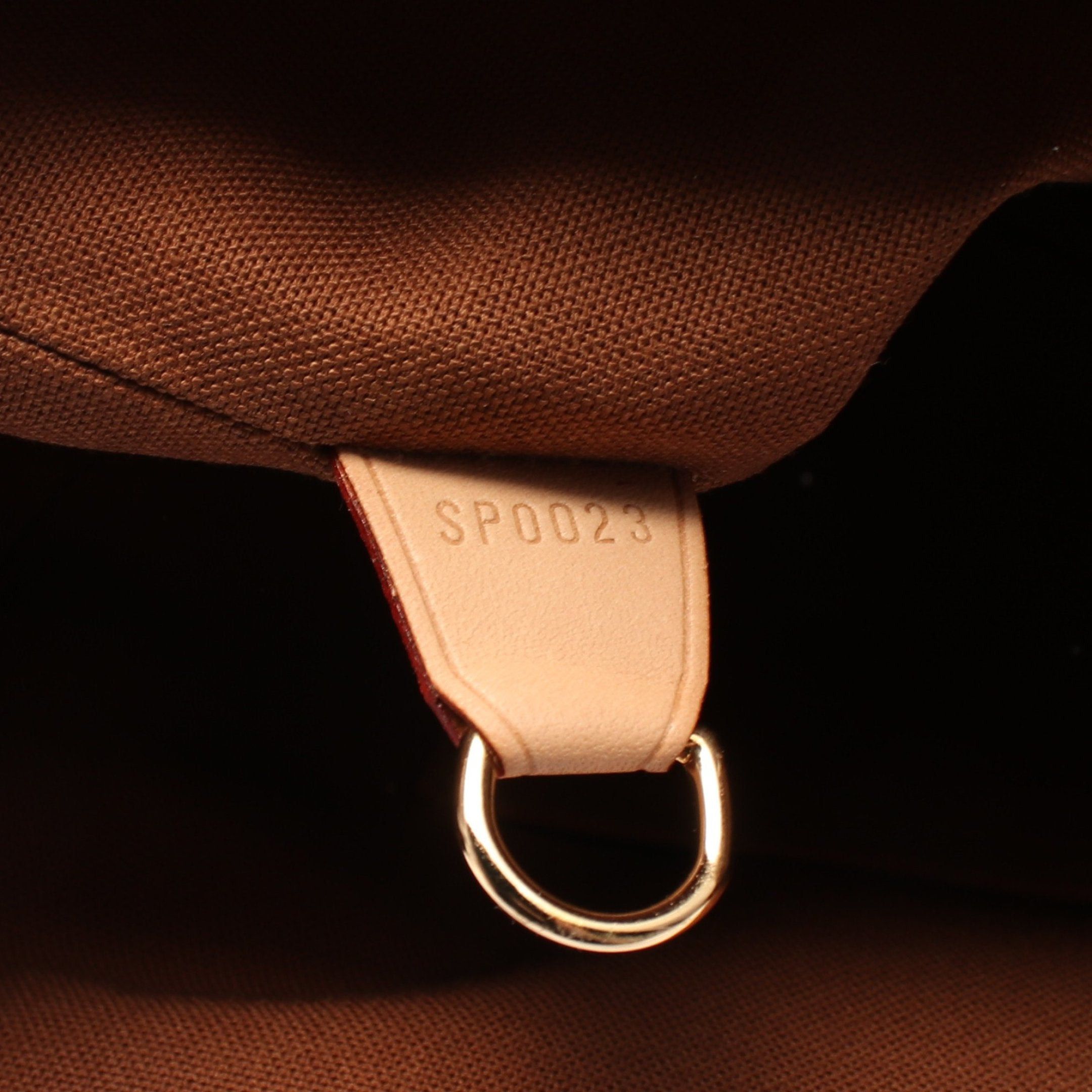 Louis Vuitton Louis Vuitton Aves Monogram Shoulder Bag Leather Brown Size ONE SIZE - 5 Thumbnail
