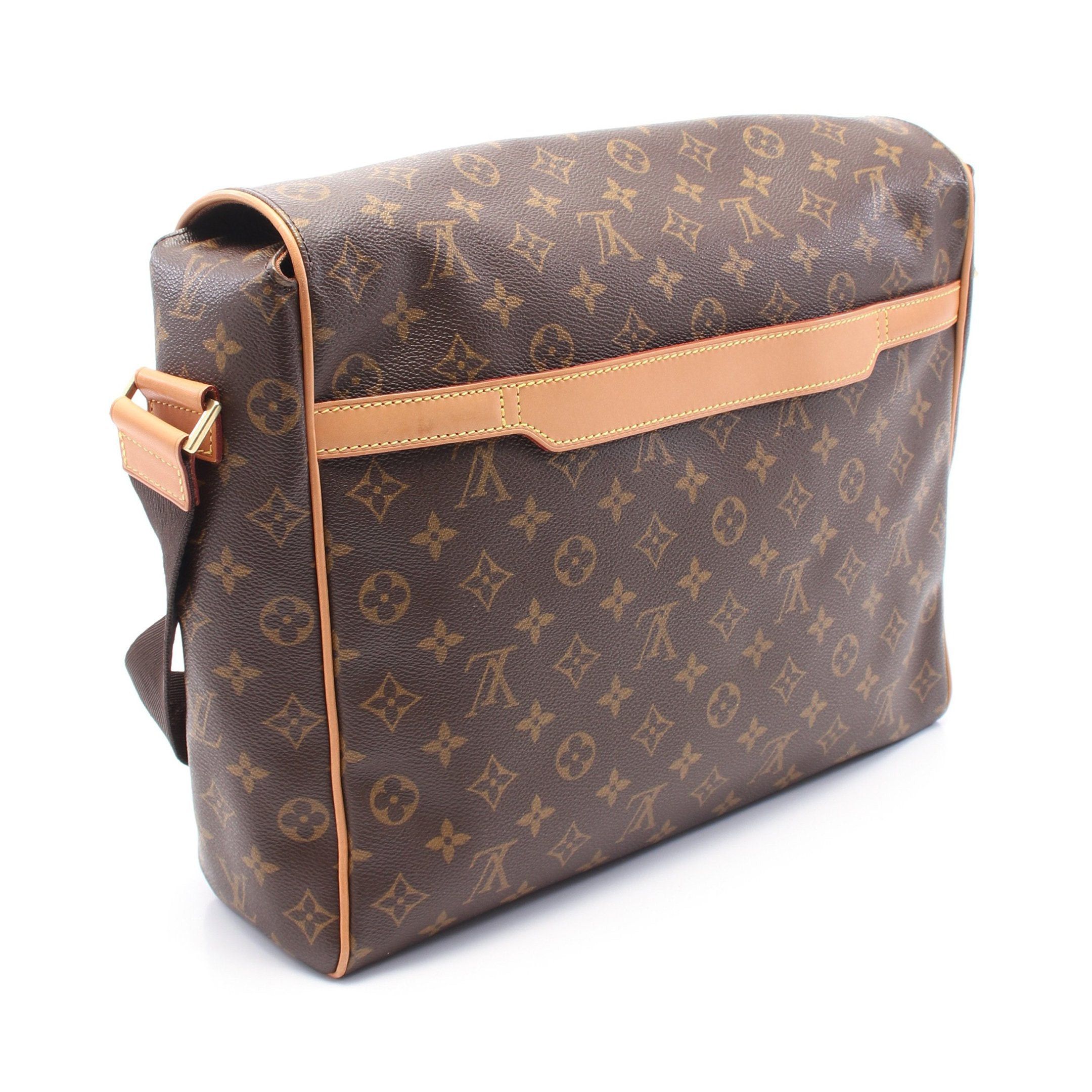 Louis Vuitton Louis Vuitton Aves Monogram Shoulder Bag Leather Brown Size ONE SIZE - 2 Thumbnail
