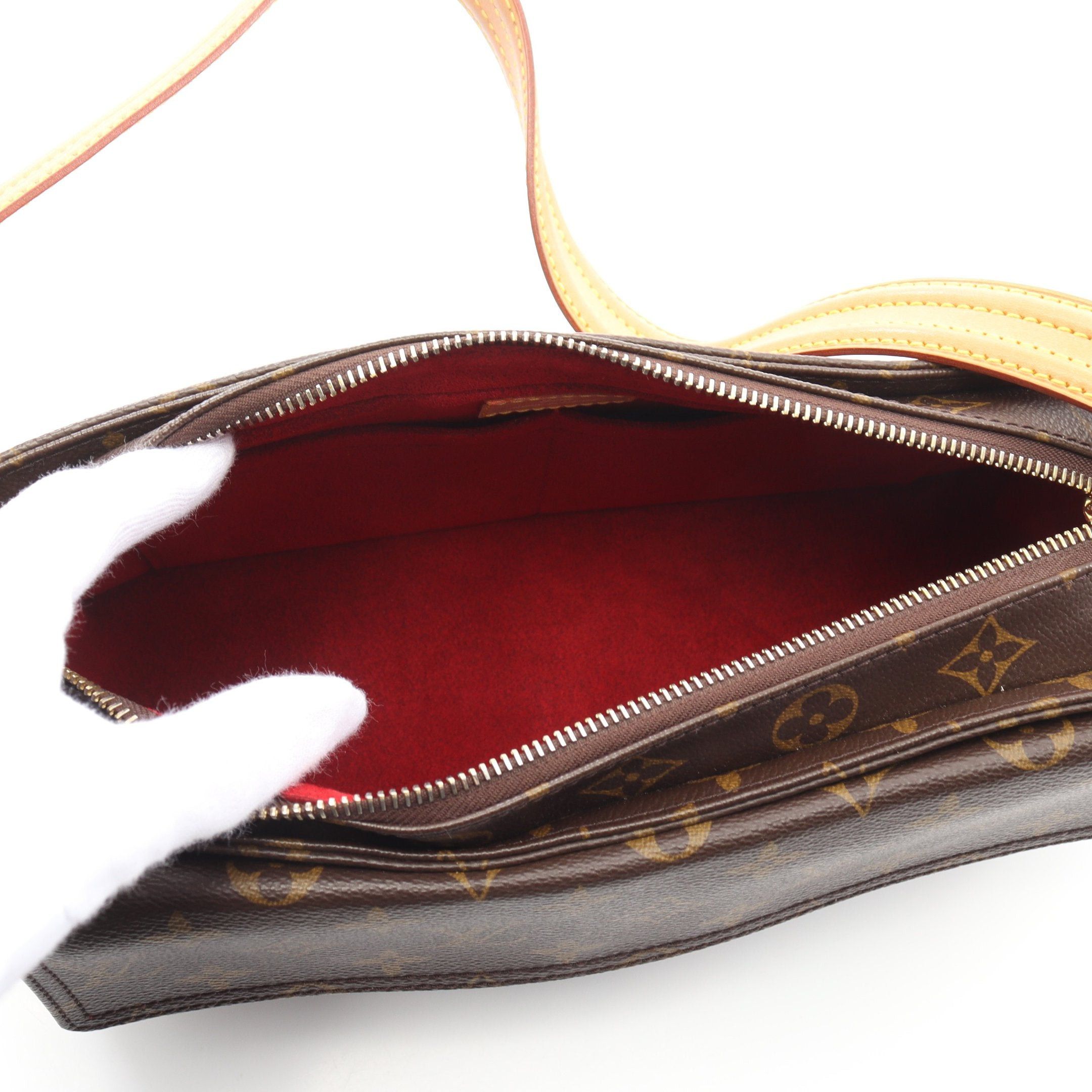 Louis Vuitton Louis Vuitton Vivacite Mm Monogram Shoulder Bag Leather Brown Size ONE SIZE - 3 Thumbnail