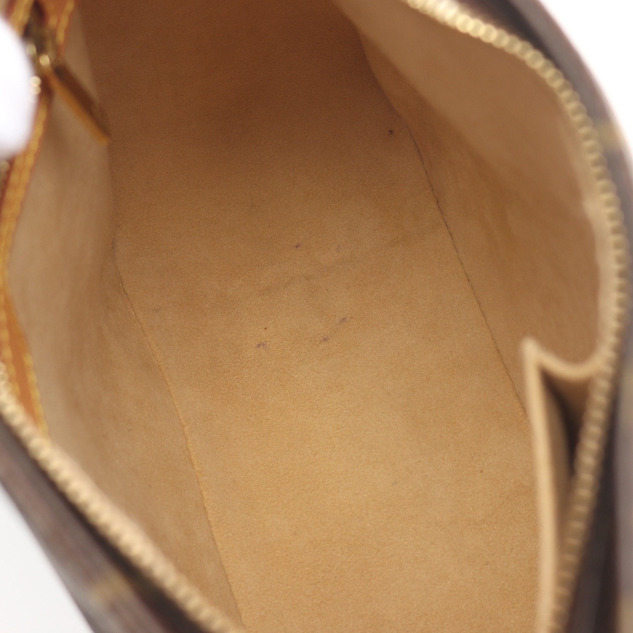 Louis Vuitton Louis Vuitton Looping Mm Monogram Shoulder Bag Leather Brown Size ONE SIZE - 6 Thumbnail