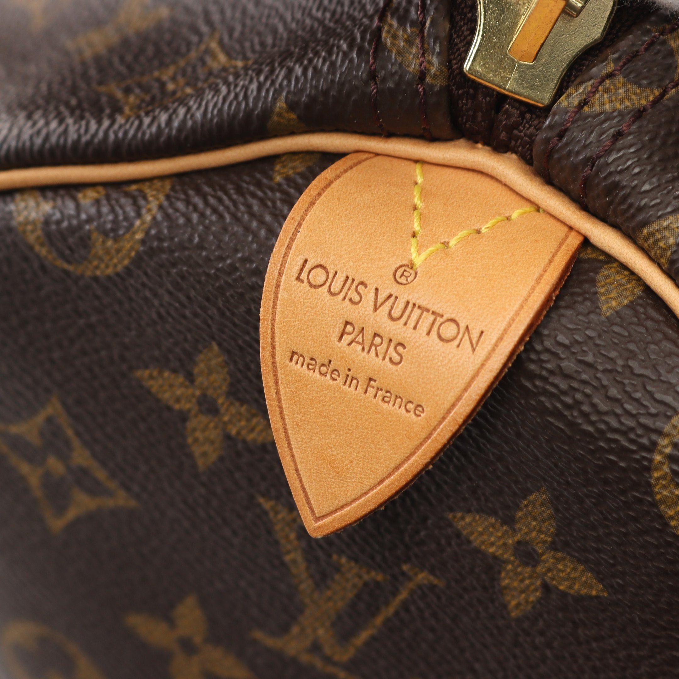 Louis Vuitton Louis Vuitton Keepall 50 Monogram Boston Bag Leather Brown Size ONE SIZE - 4 Thumbnail