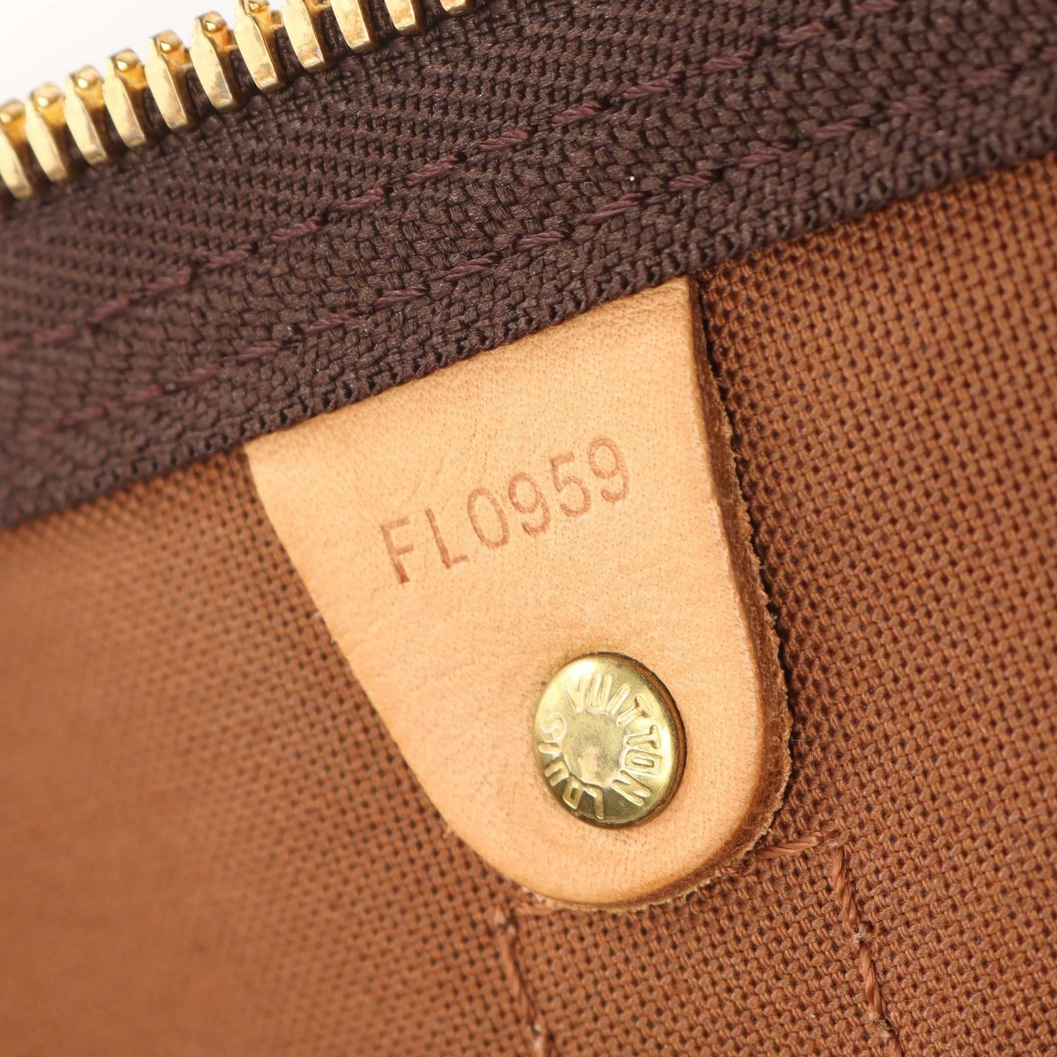 Louis Vuitton Louis Vuitton Keepall 50 Monogram Boston Bag Leather Brown Size ONE SIZE - 5 Thumbnail