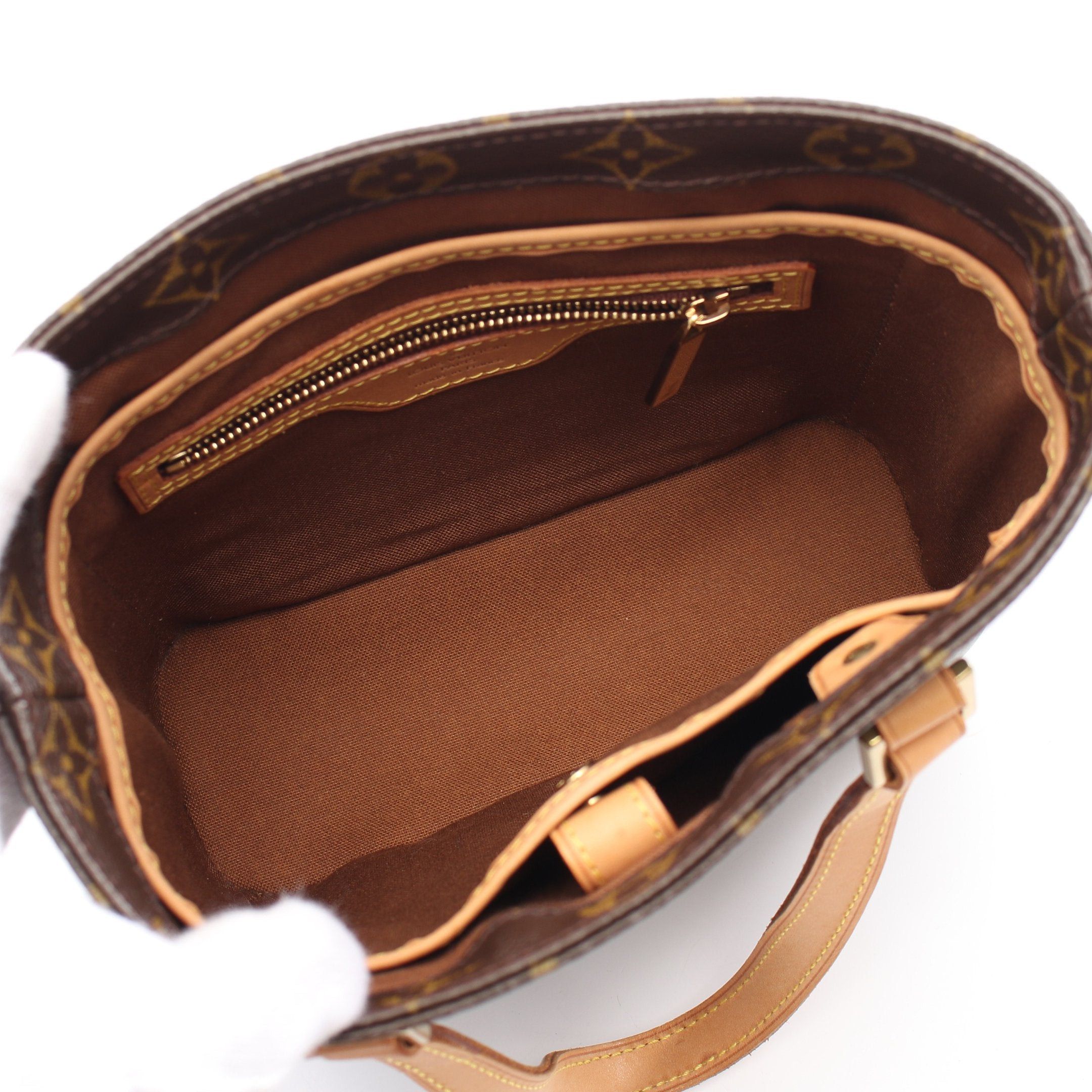 Louis Vuitton Louis Vuitton Vavin Pm Monogram Handbag Leather Brown Size ONE SIZE - 3 Thumbnail