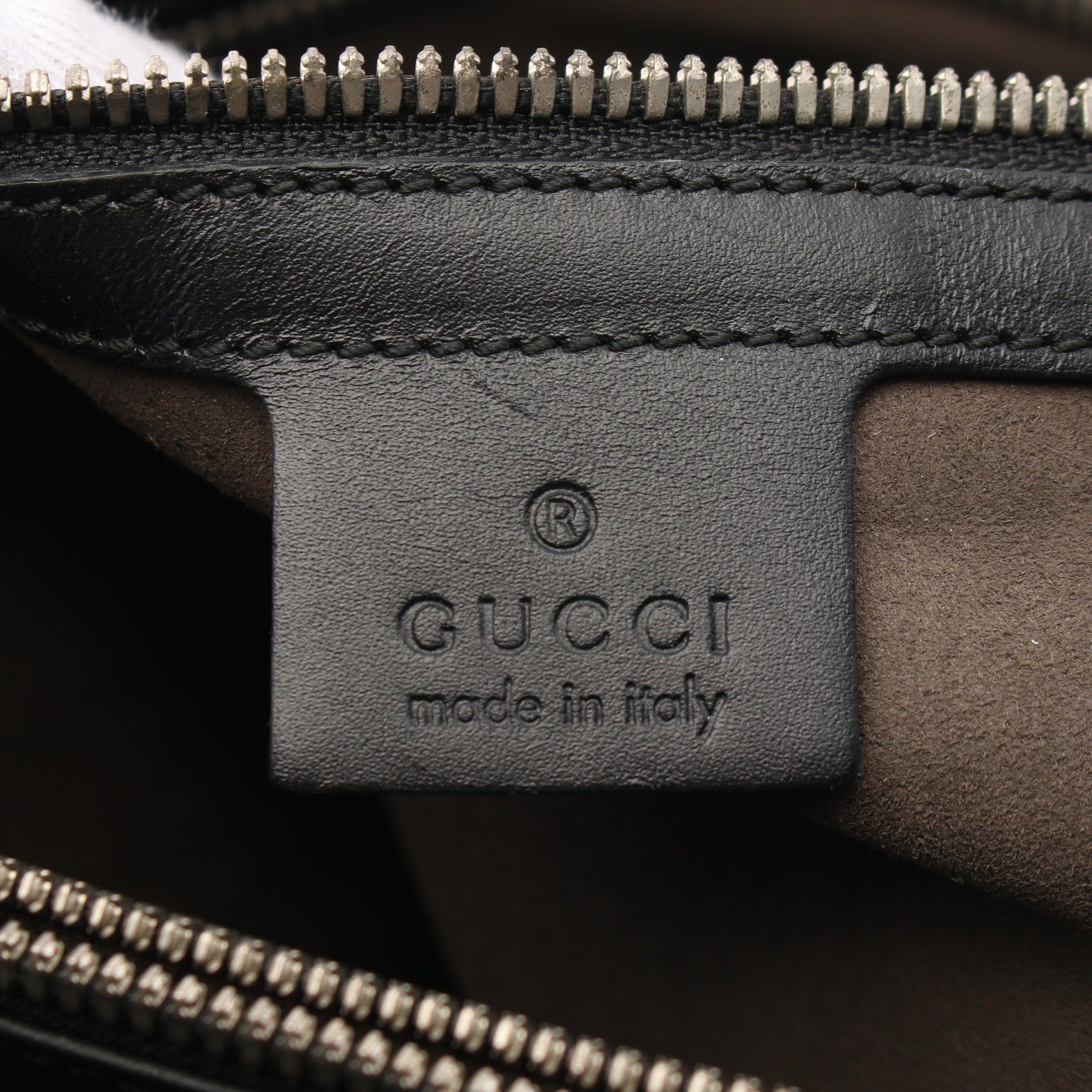 Gucci Gucci Gg Kaleidoscope Handbag Tote Bag Leather Black Beige Size ONE SIZE - 4 Thumbnail