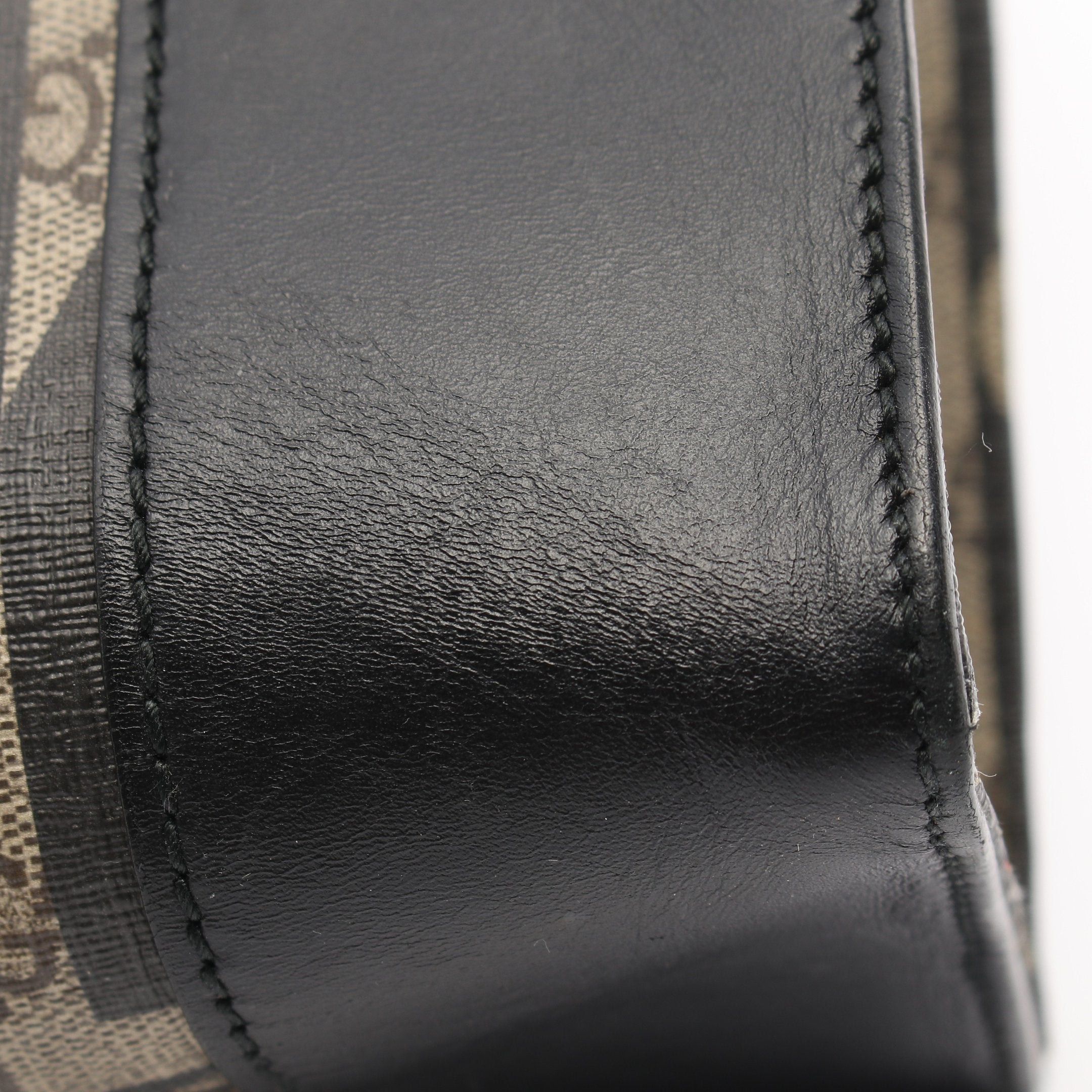 Gucci Gucci Gg Kaleidoscope Handbag Tote Bag Leather Black Beige Size ONE SIZE - 11 Thumbnail