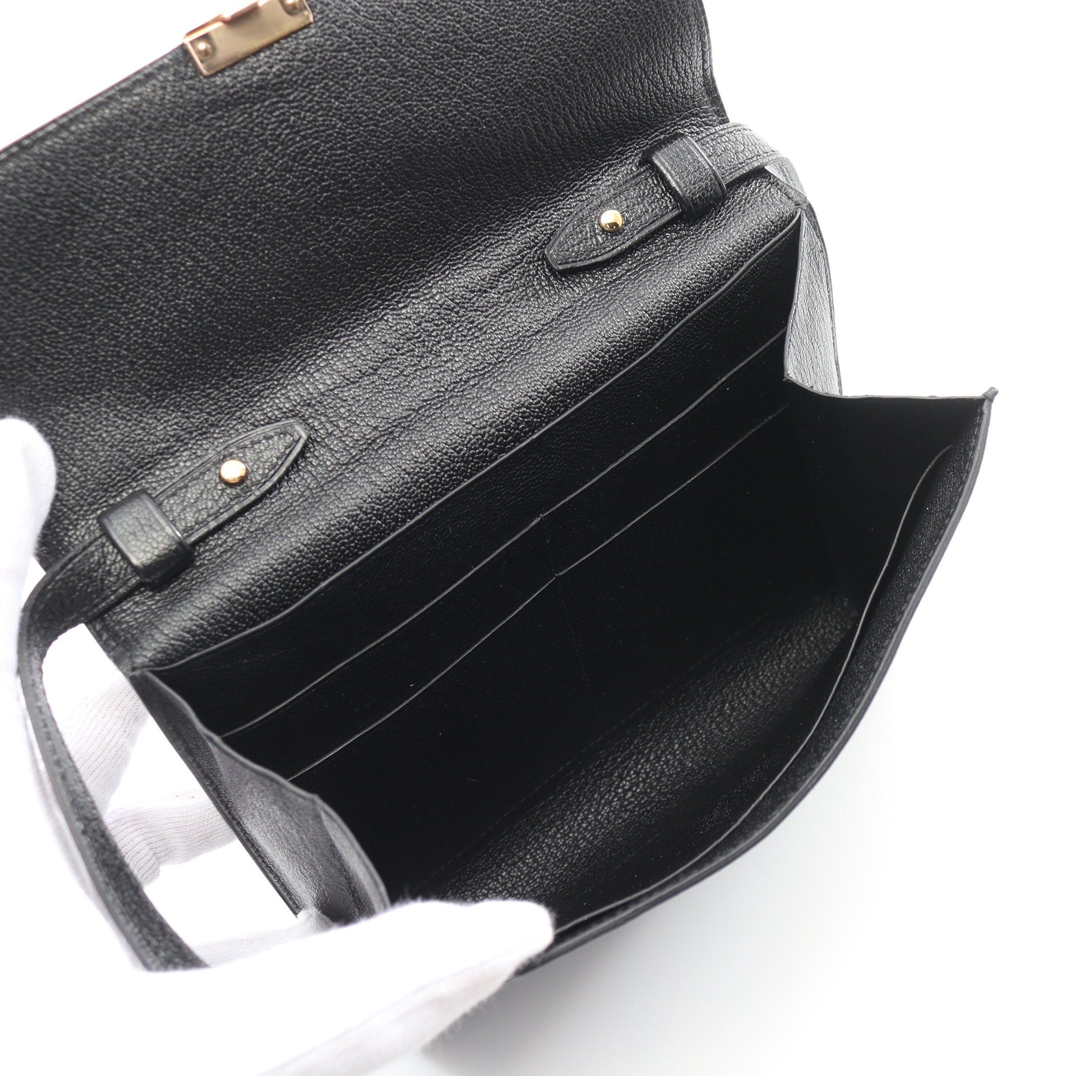 Hermes Hermes Click 16 Shoulder Bag Chevre Black Gold Hardware D Stamp Size ONE SIZE - 3 Thumbnail