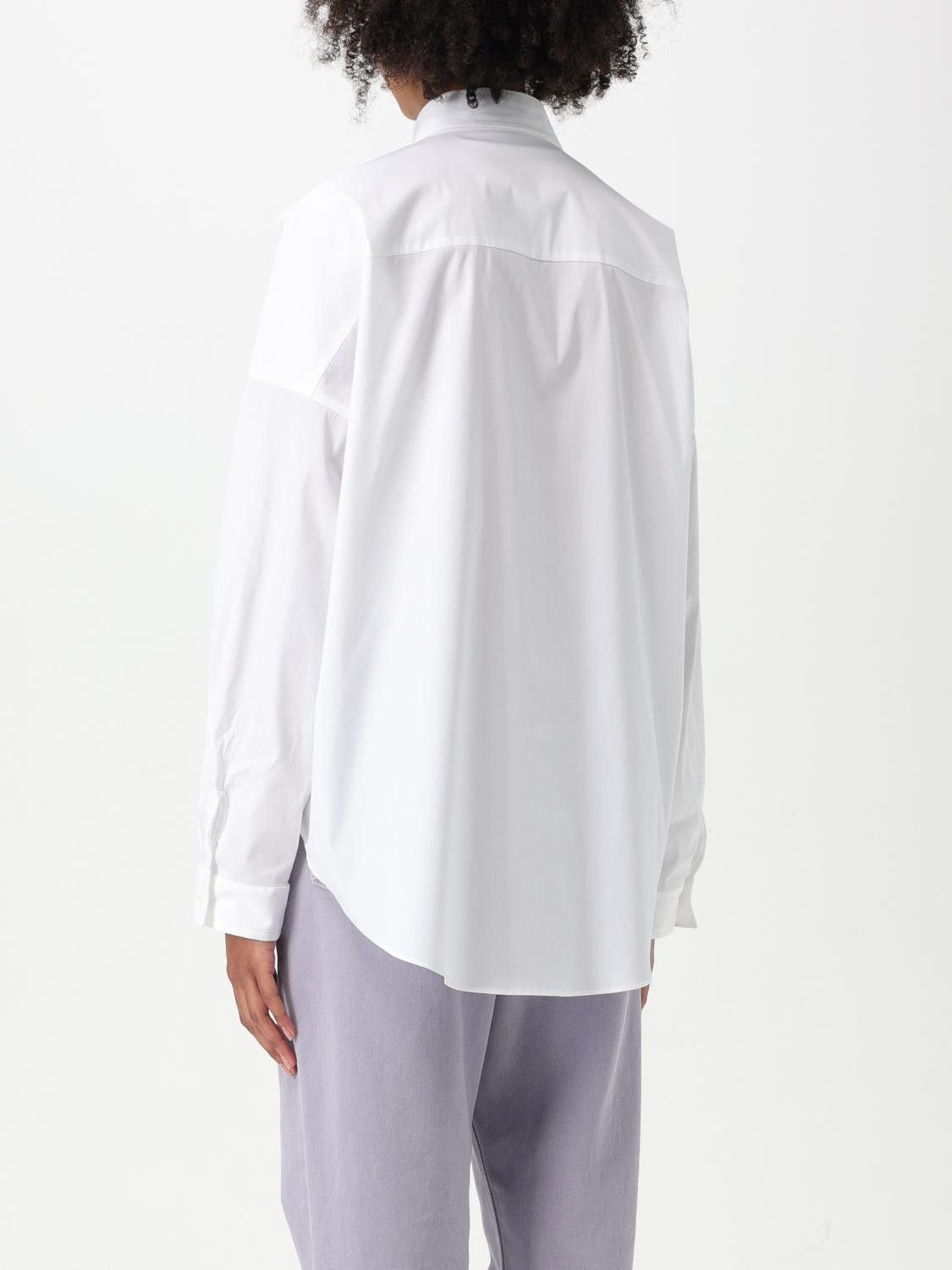 Brunello Cucinelli Brunello Cucinelli Shirt Woman White Size XS / US 0-2 / IT 36-38 - 3 Thumbnail