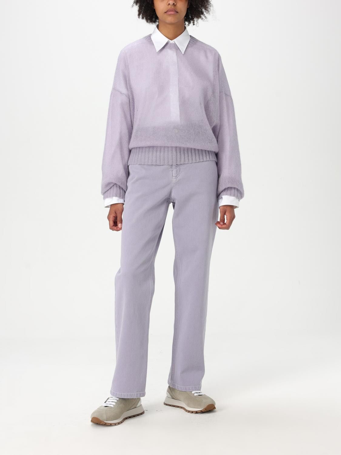 Brunello Cucinelli Brunello Cucinelli Shirt Woman White Size XS / US 0-2 / IT 36-38 - 2 Thumbnail