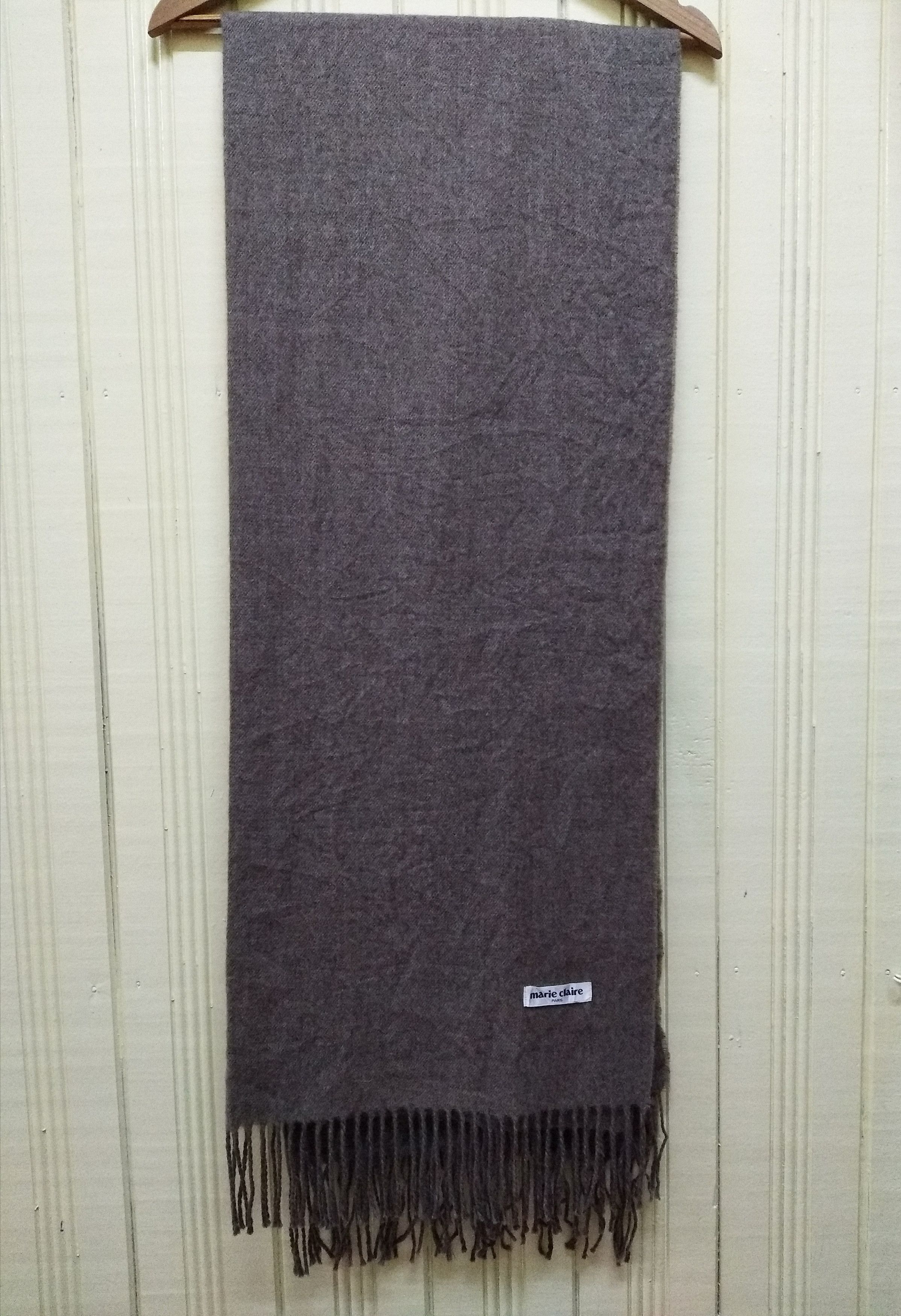 Vintage Vintage Scarf MARIE CLAIRE scarves wool muffler Size ONE SIZE - 2 Thumbnail