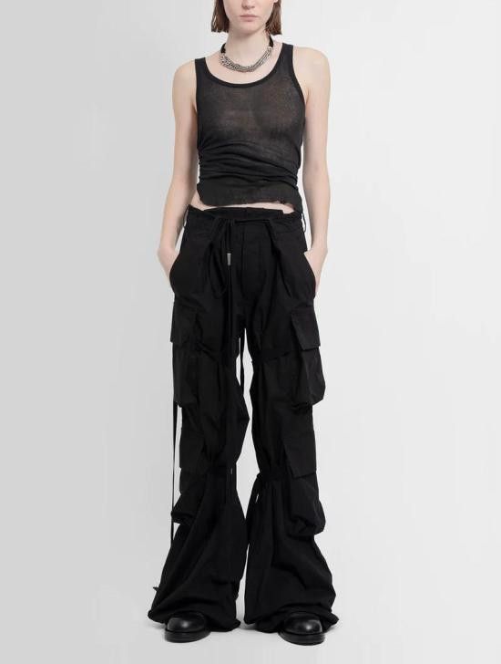 Ann Demeulemeester ANN DEMEULEMEESTER Women Tops B0011982FA434 099 BLACK Size S / US 4 / IT 40 - 2 Thumbnail