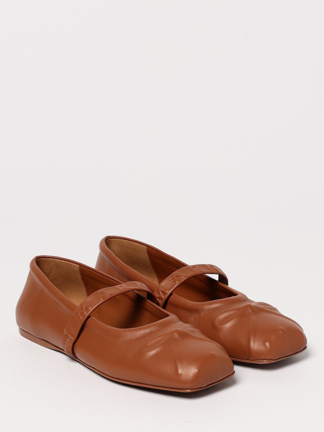 Marni Marni Ballet Flats Woman Leather Size US 10 / IT 40 - 2 Thumbnail