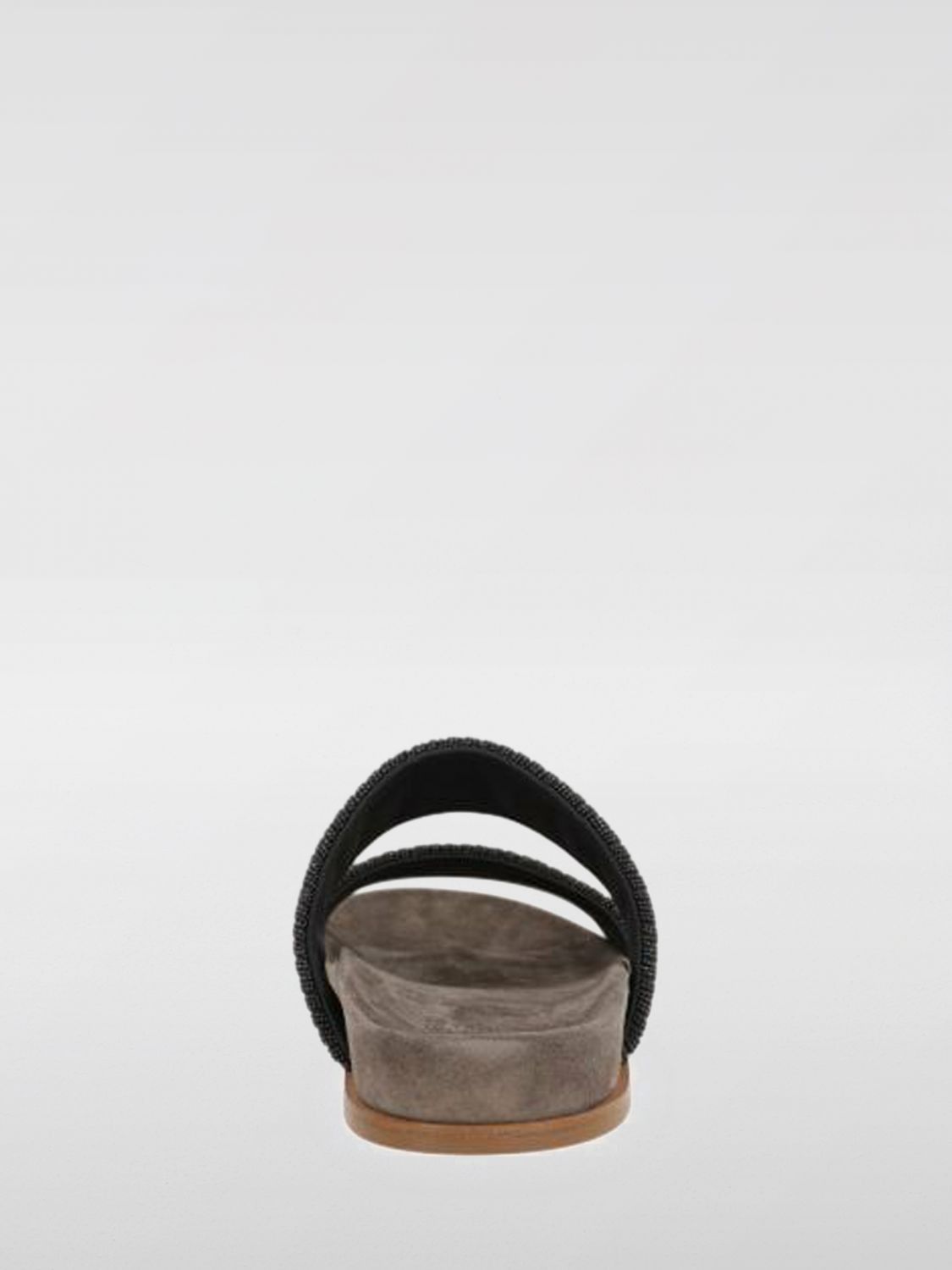 Brunello Cucinelli Brunello Cucinelli Flat Sandals Woman Brown Size US 6.5 / IT 36.5 - 3 Thumbnail
