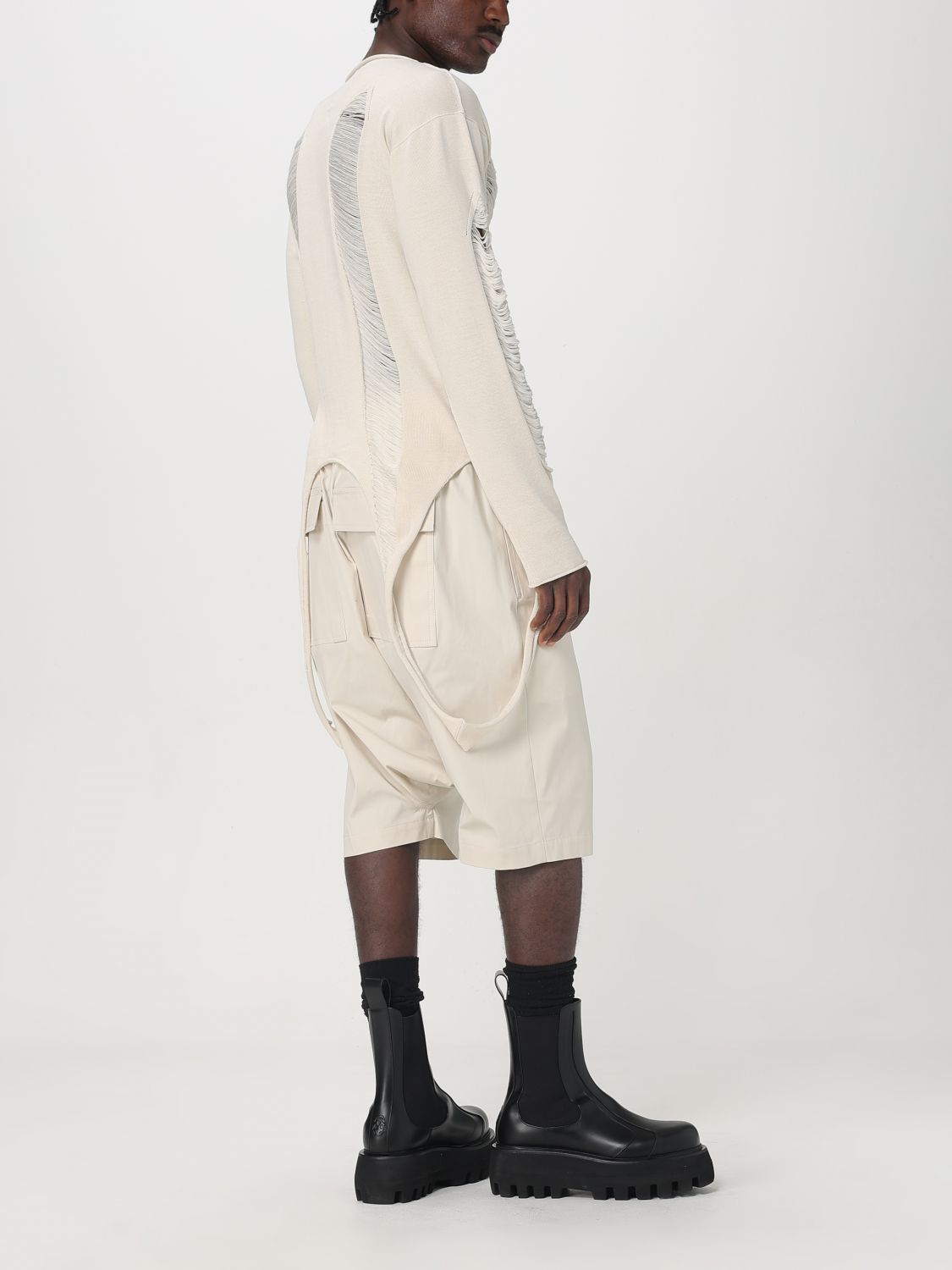 Rick Owens Rick Owens Sweater Men White Size US M / EU 48-50 / 2 - 2 Thumbnail