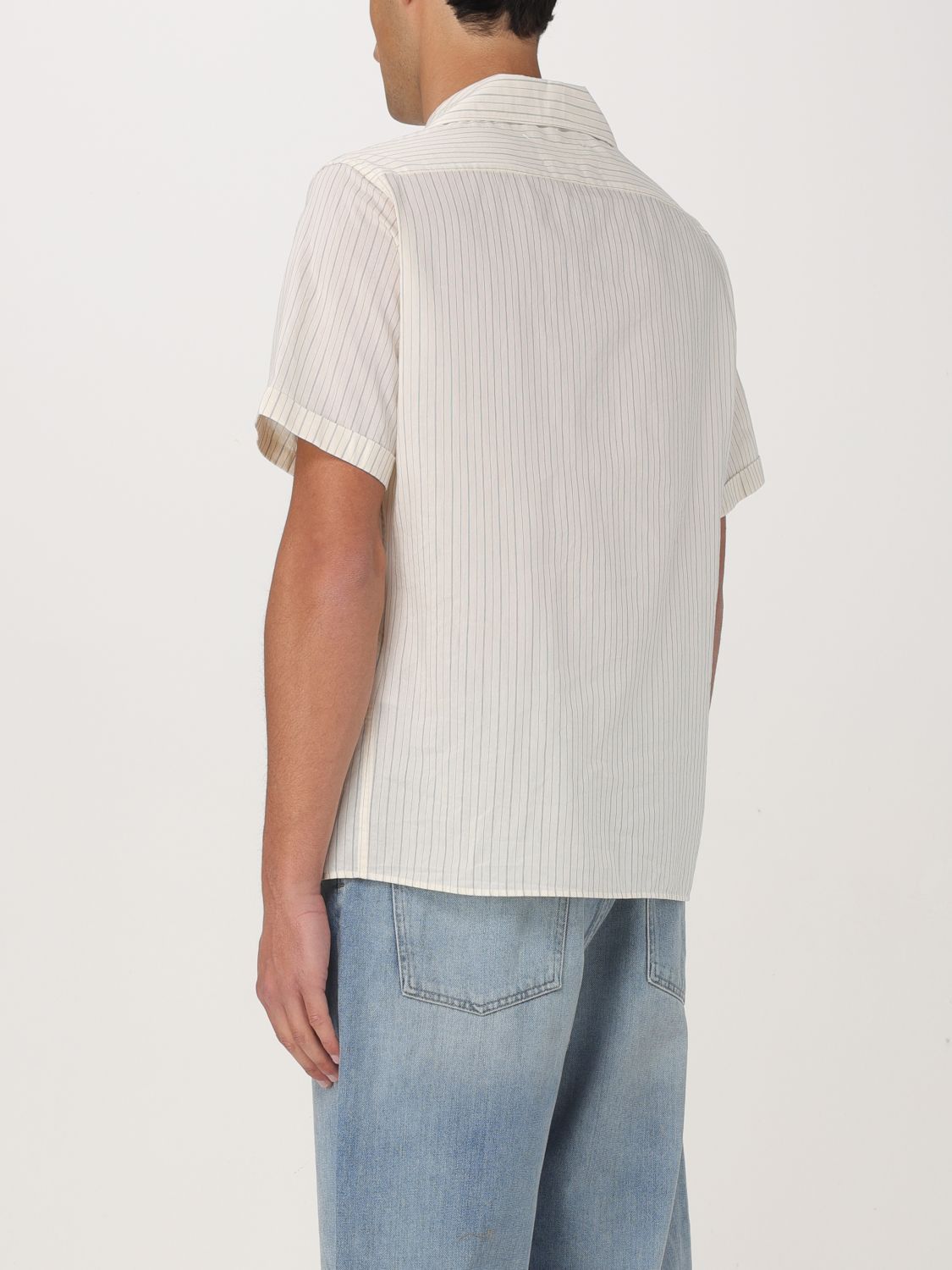 Maison Margiela Maison Margiela Shirt Men Beige Size US L / EU 52-54 / 3 - 3 Thumbnail
