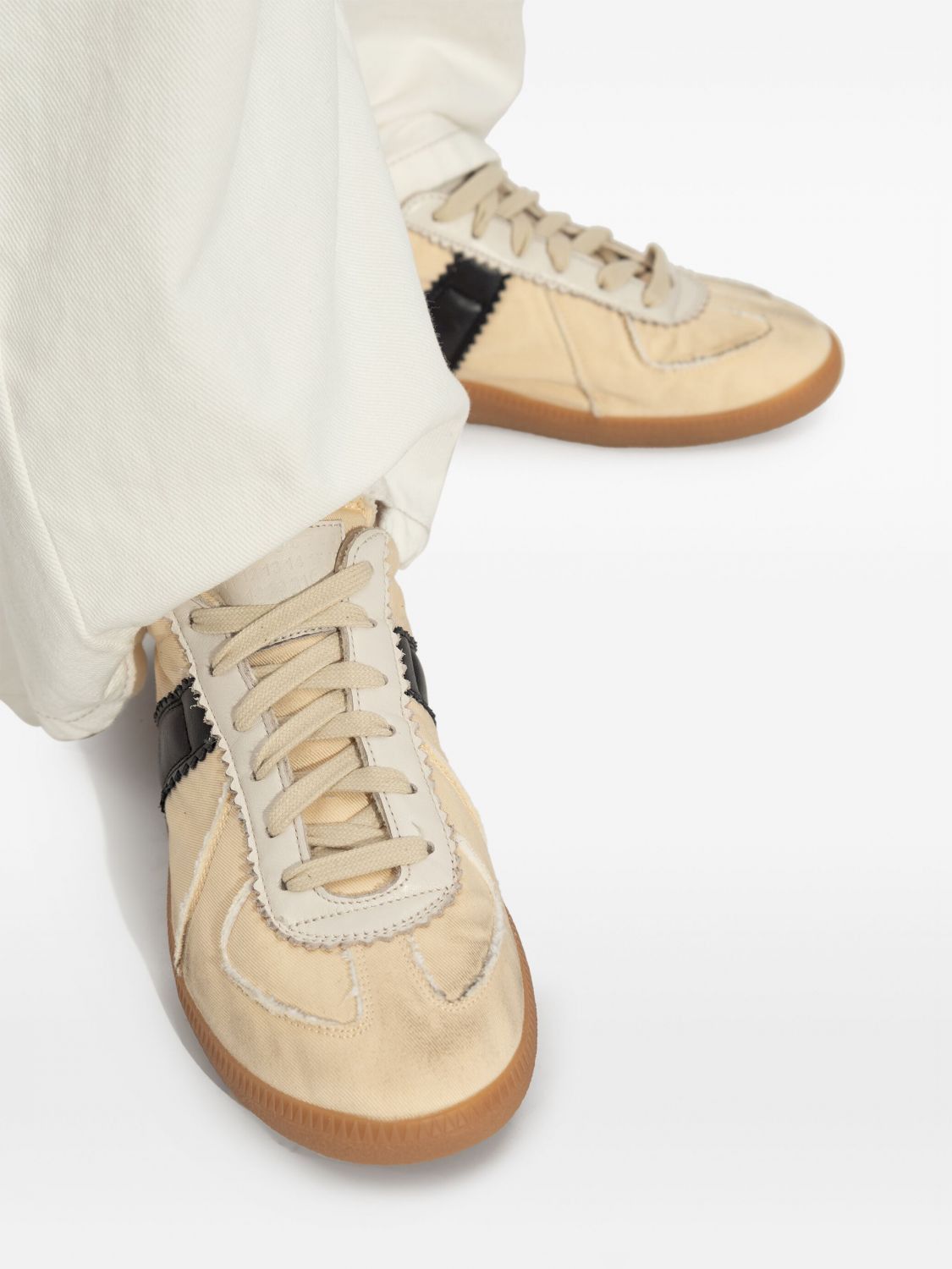 Maison Margiela Maison Margiela Sneakers Woman Beige Size US 7 / IT 37 - 4 Thumbnail