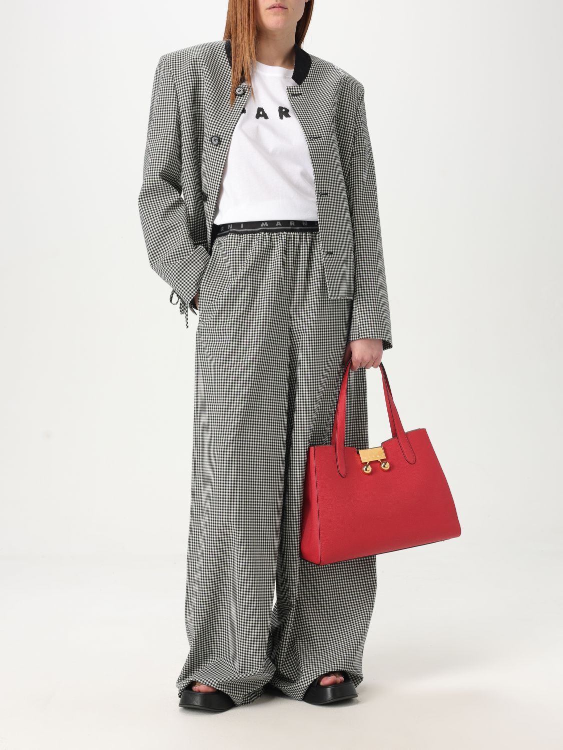 Marni Marni T-Shirt Woman White 1 Size M / US 6-8 / IT 42-44 - 2 Thumbnail