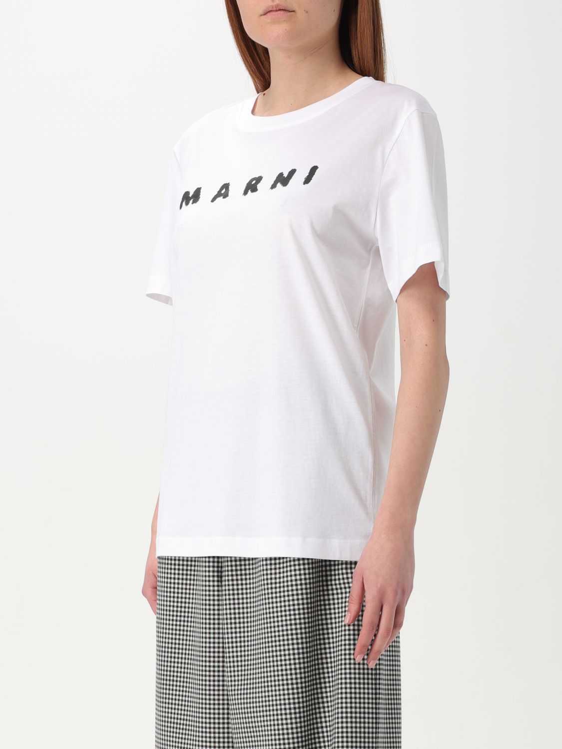 Marni Marni T-Shirt Woman White 1 Size M / US 6-8 / IT 42-44 - 4 Thumbnail